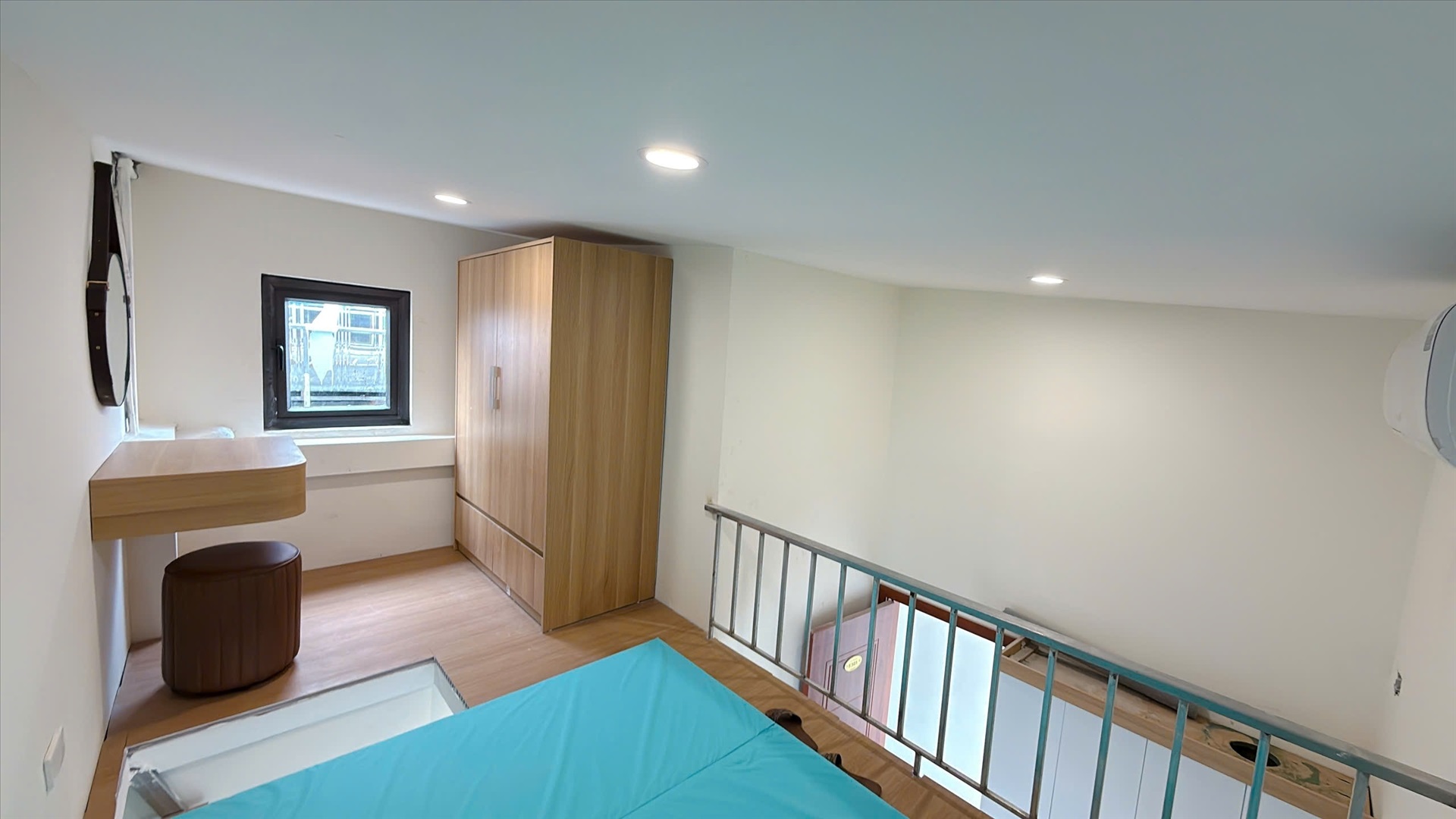 Phòng trọ Duplex 40m2 tại GENZ Home Kim Ngưu - Hai Bà Trưng - Phòng ngủ