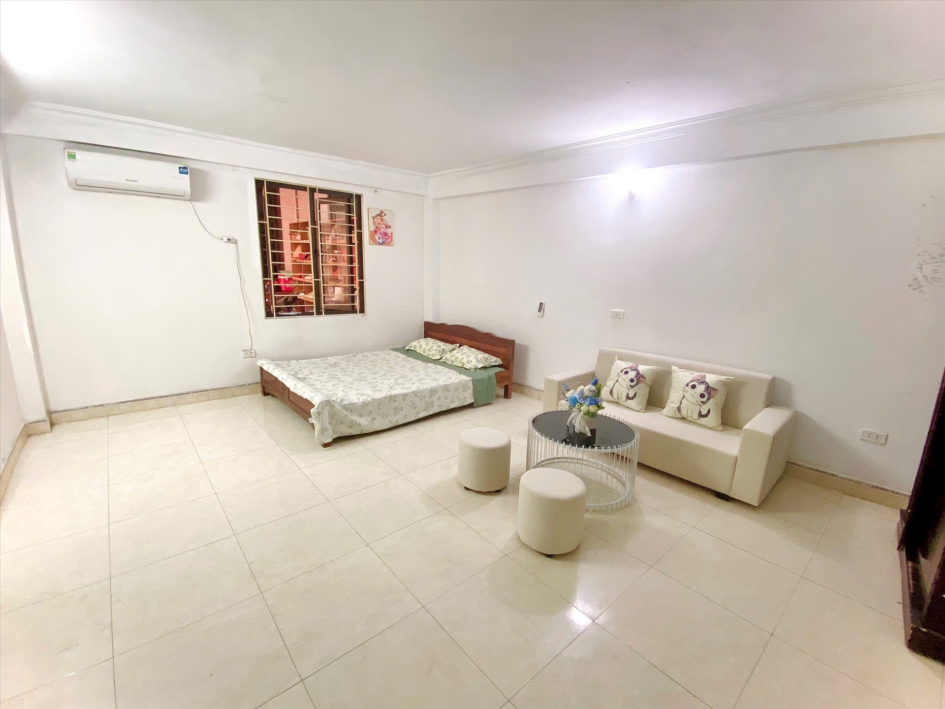 Phòng trọ Studio 25m2 tại Time House Phú Kiều - Bắc Từ Liêm - Phòng ngủ