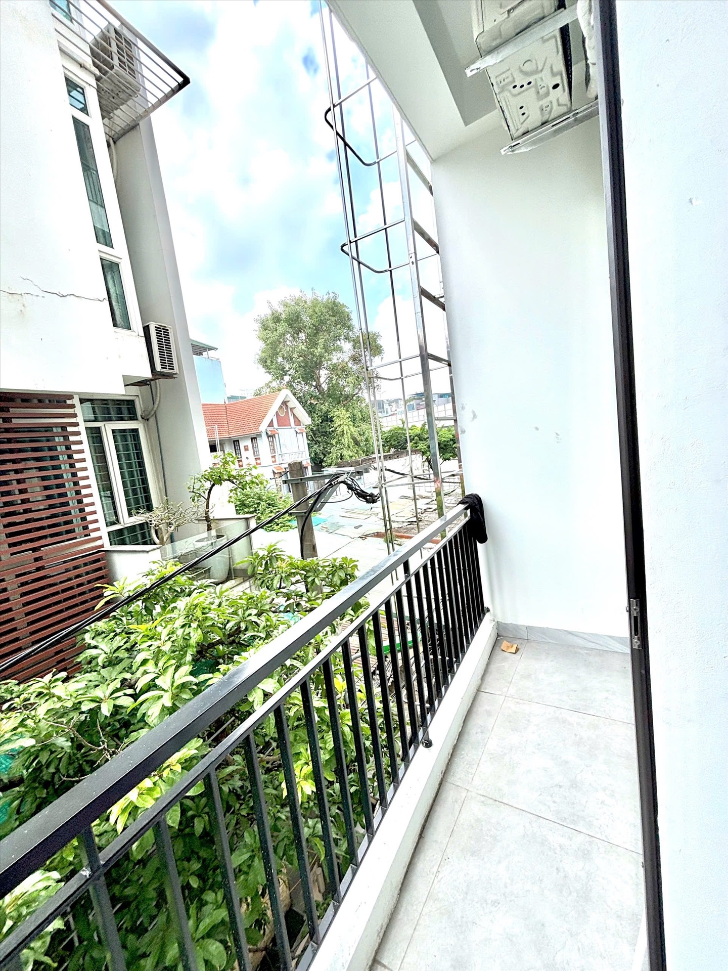 Phòng trọ Studio 25m2 tại Time House 4 Trần Cung - Bắc Từ Liêm - Ban công