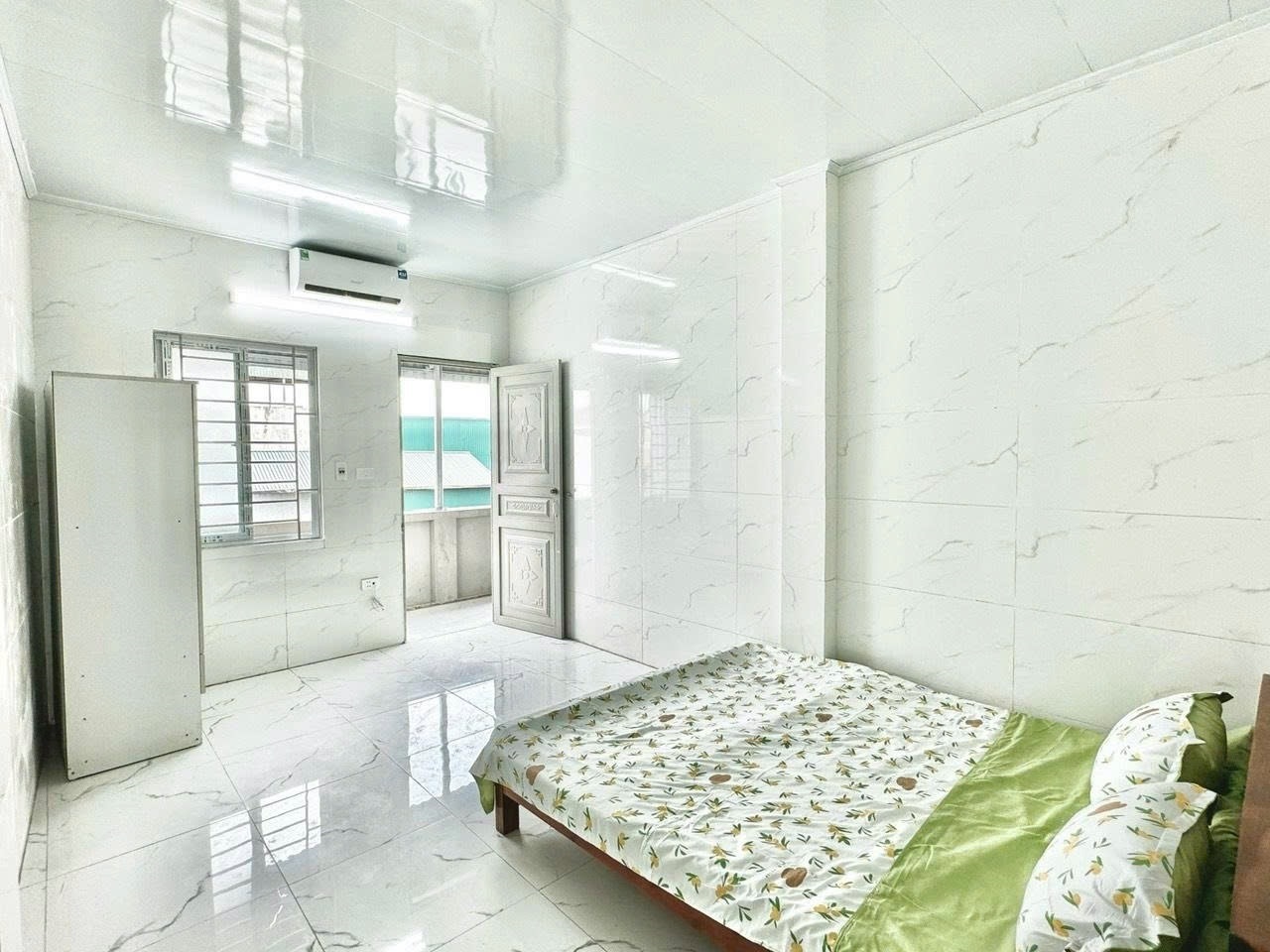 Phòng trọ Studio 25m2 tại Time House 8 Cổ Nhuế - Bắc Từ Liêm - Phòng ngủ