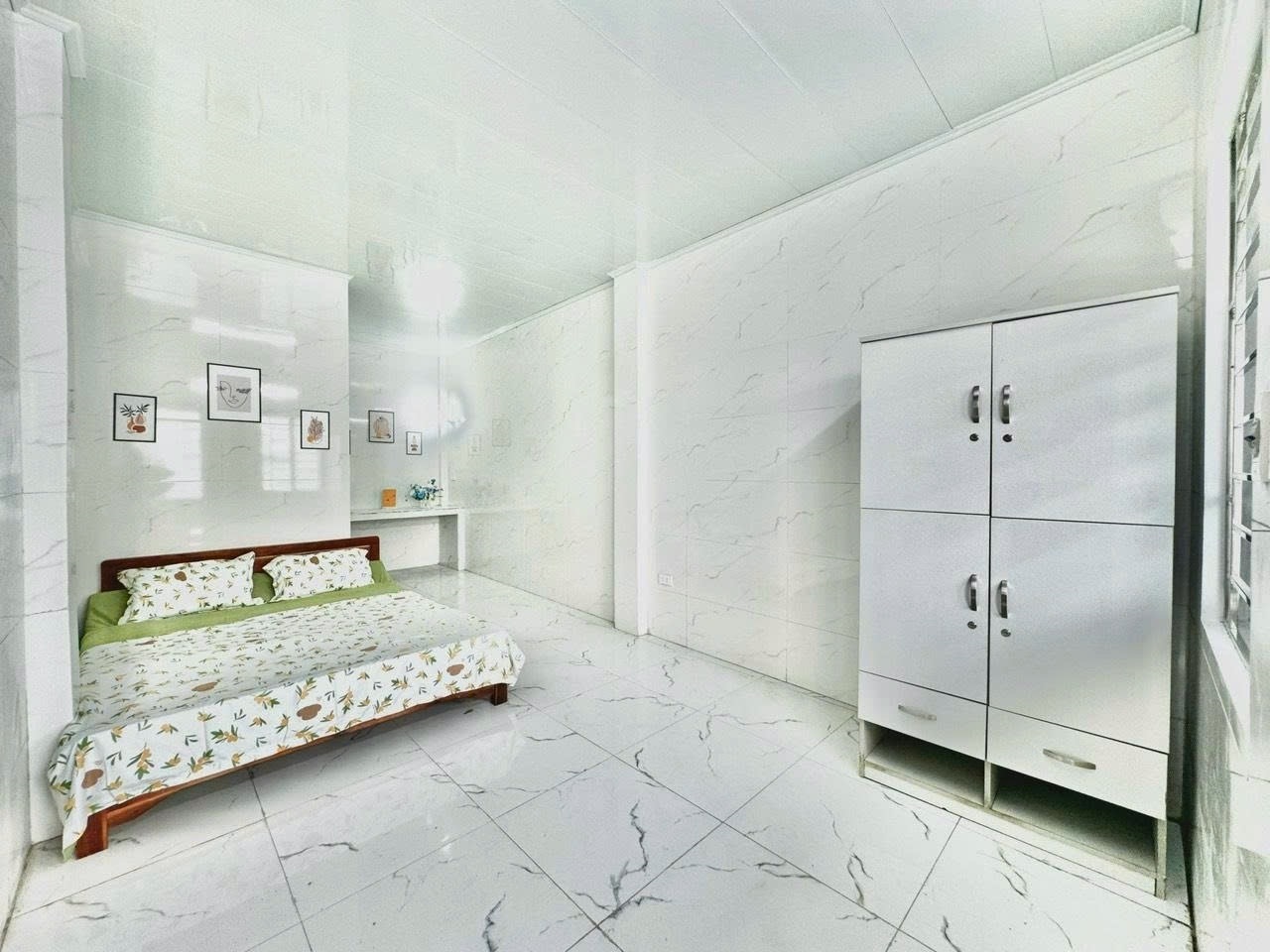 Phòng trọ Studio 25m2 tại Time House 8 Cổ Nhuế - Bắc Từ Liêm - Phòng ngủ