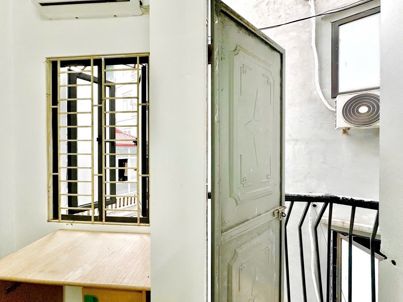 Phòng trọ Studio 25m2 tại Time House Phú Kiều - Bắc Từ Liêm - Ban công