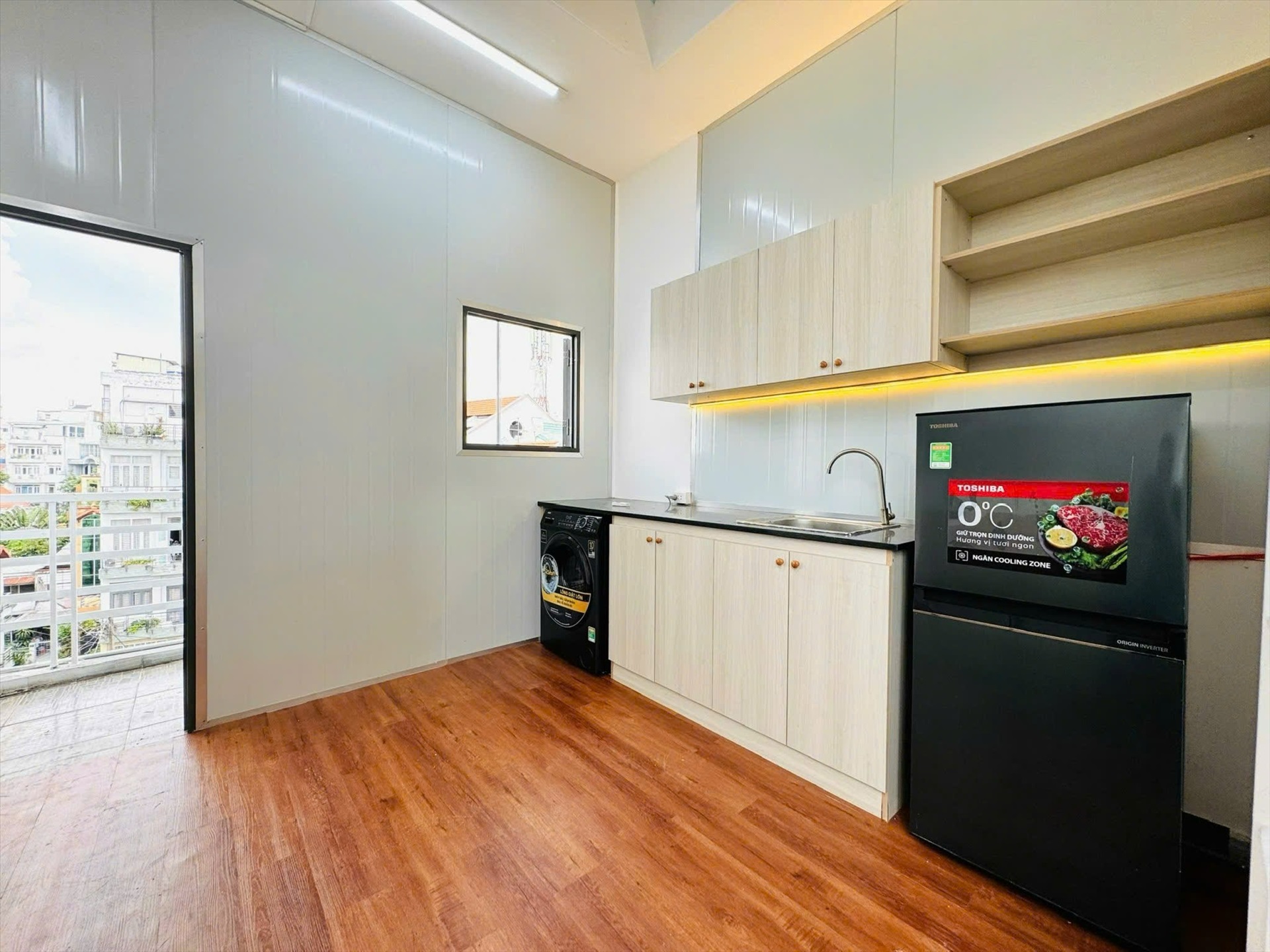 Phòng trọ 1 Phòng ngủ 50m2 tại K&M Residence Phan Tây Hồ - Phú Nhuận - Phòng bếp