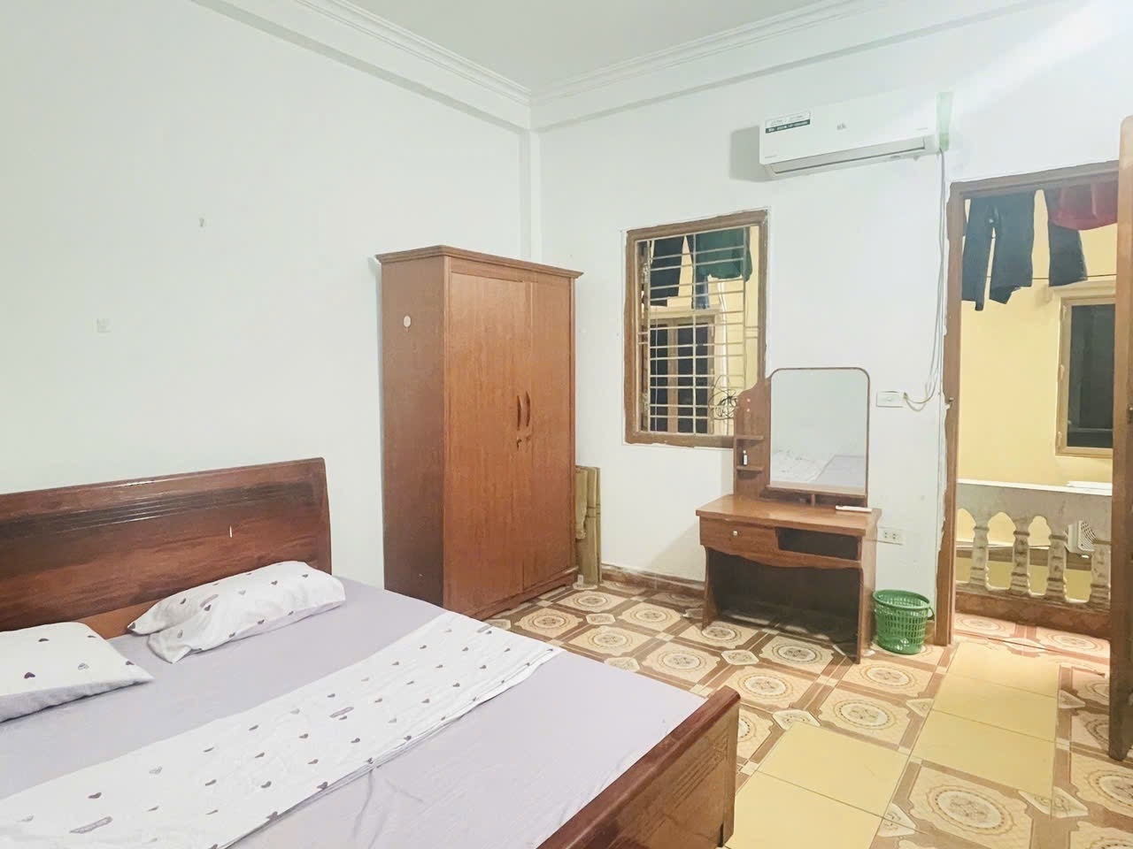 Phòng trọ Studio 20m2 tại Timehouse 5 Mỹ Đình - Nam Từ Liêm - Phòng ngủ