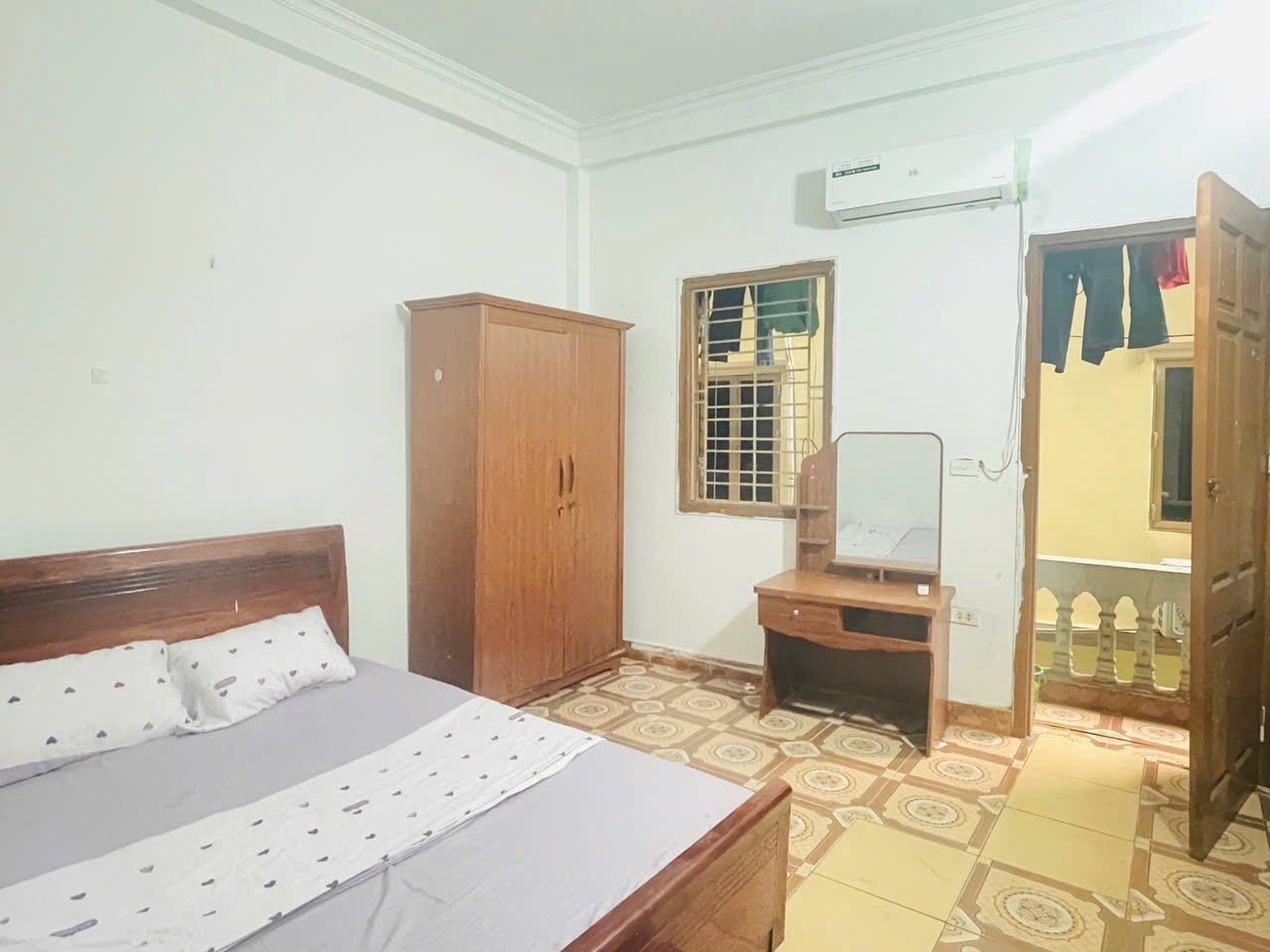 Phòng trọ Studio 20m2 tại Timehouse 5 Mỹ Đình - Nam Từ Liêm - Phòng ngủ
