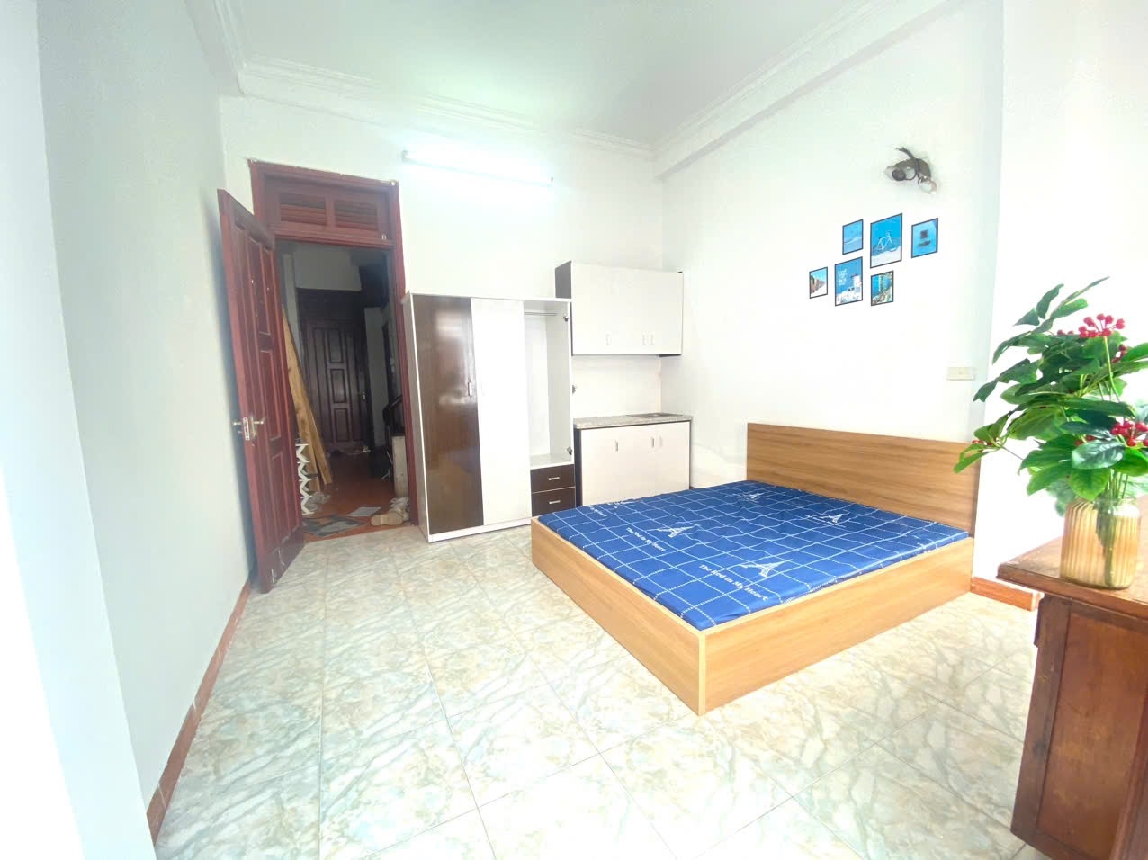 Phòng trọ Studio 30m2 tại NT House Nguyễn Khả Trạc - Cầu Giấy - Phòng ngủ