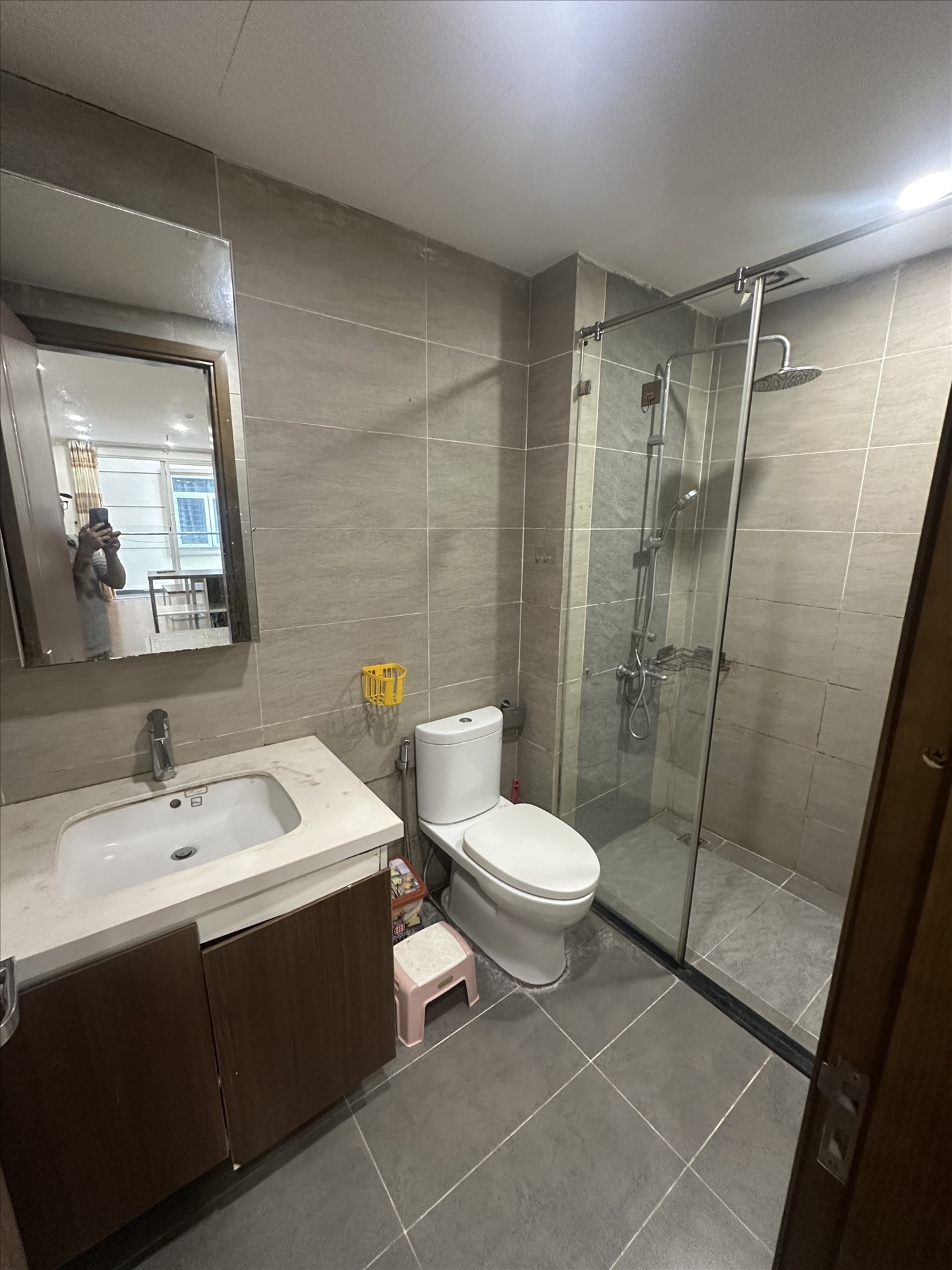 Phòng trọ Studio 25m2 tại AN House Trần Duy Hưng - Cầu Giấy - Phòng tắm