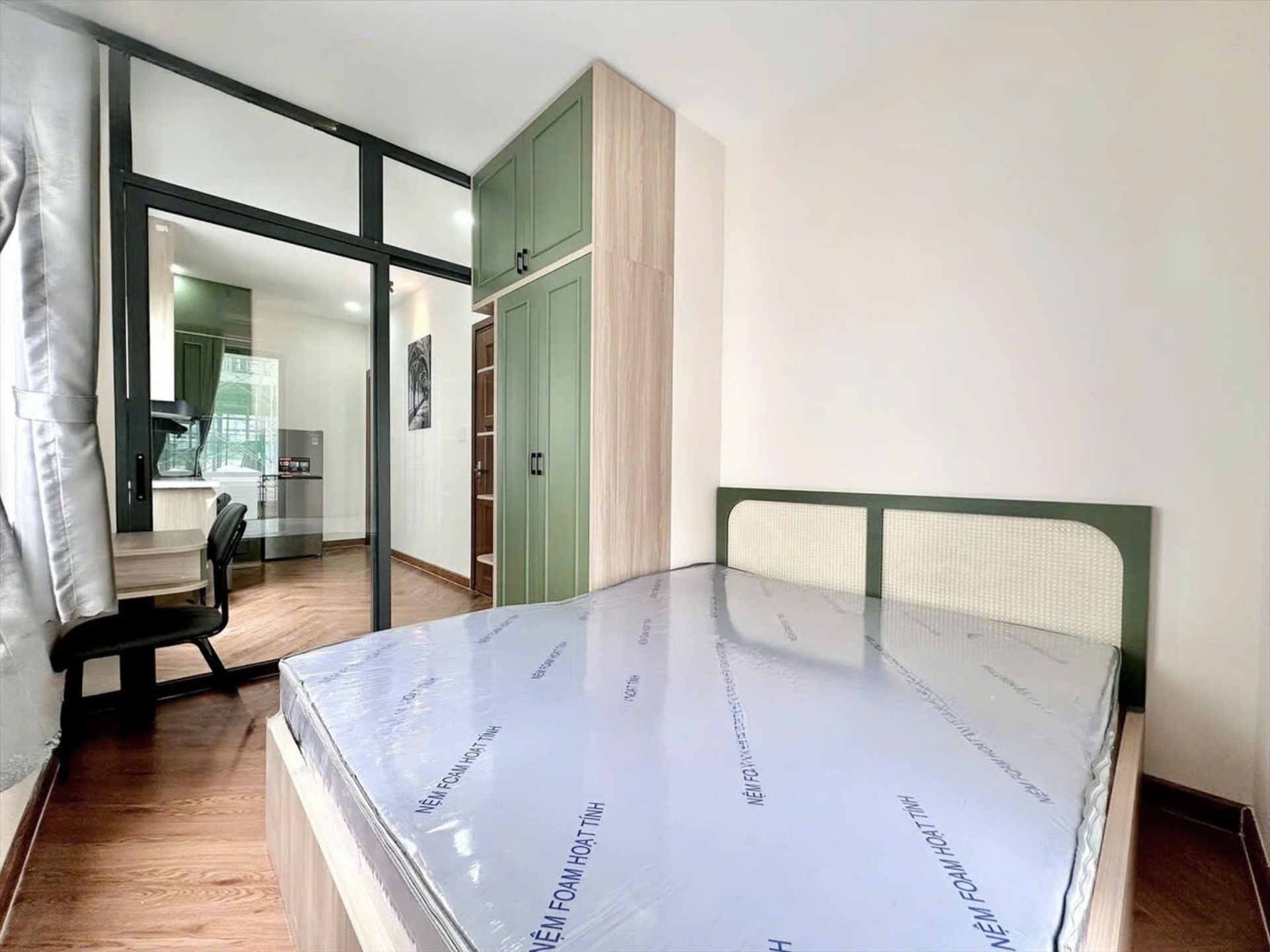 Phòng trọ 1 Phòng ngủ 40m2 tại John Tran House Huỳnh Văn Bánh - Phú Nhuận - Phòng ngủ
