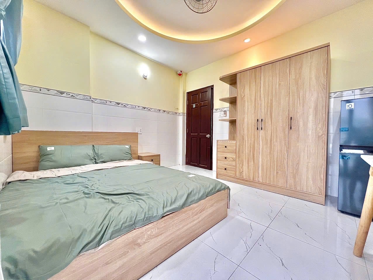 Phòng trọ Studio 25m2 tại TD Home Phan Đình Phùng - Phú Nhuận - Phòng ngủ