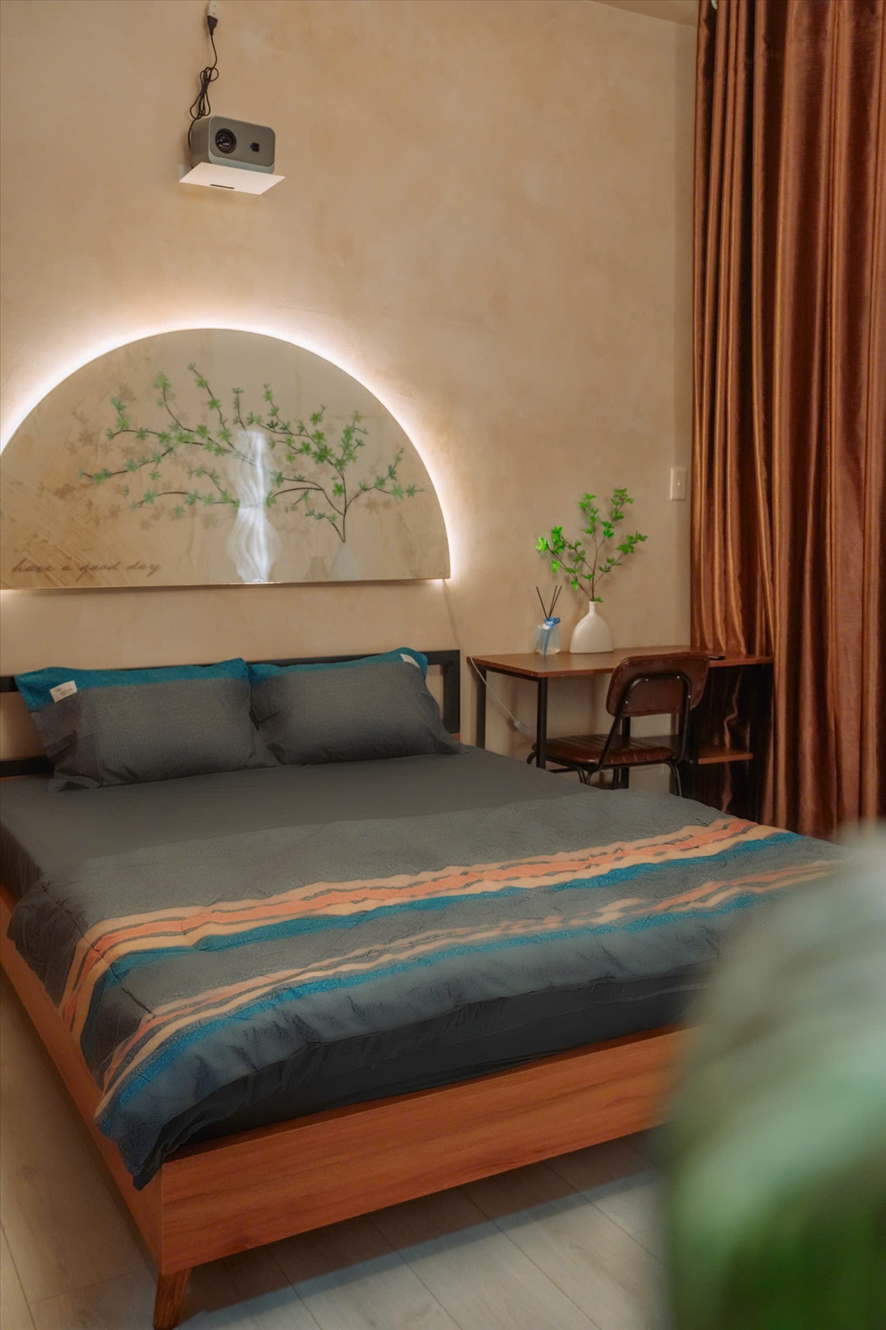Phòng trọ Studio 35m2 tại LU HOME Lê Văn Sỹ - Phú Nhuận - Phòng ngủ