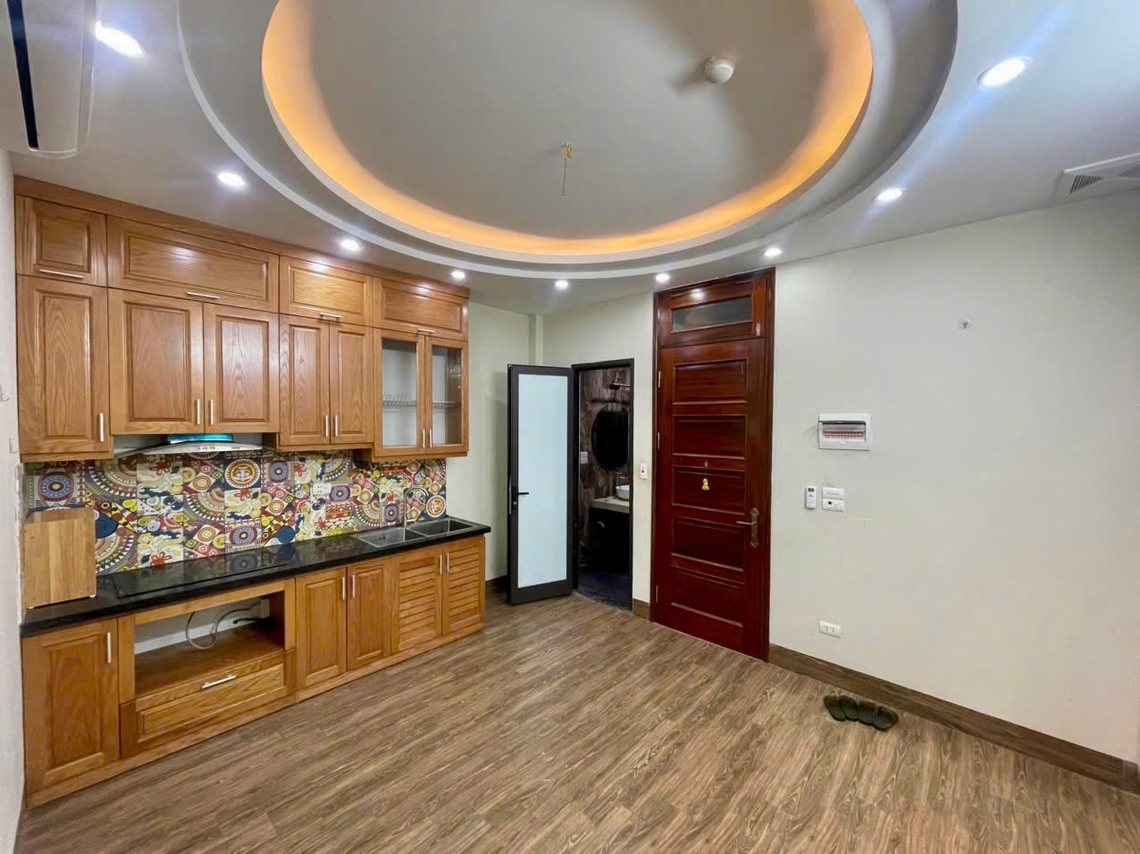Phòng trọ 2 Phòng ngủ 60m2 tại Airstay Giáp Bát - Hoàng Mai - Phòng bếp