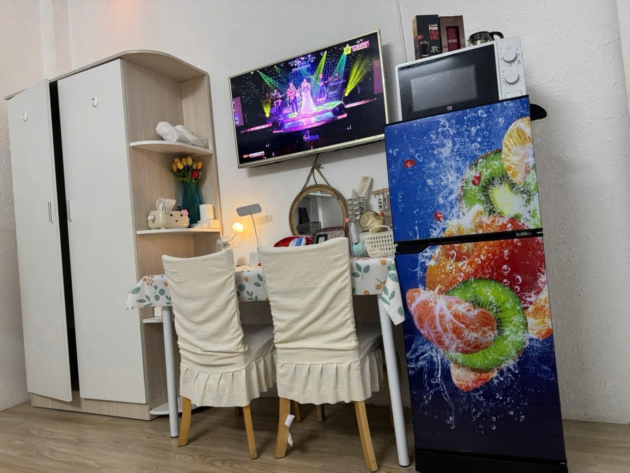 Phòng trọ Studio 25m2 tại An's Home Lê Văn Duyệt - Bình Thạnh - Phòng ngủ