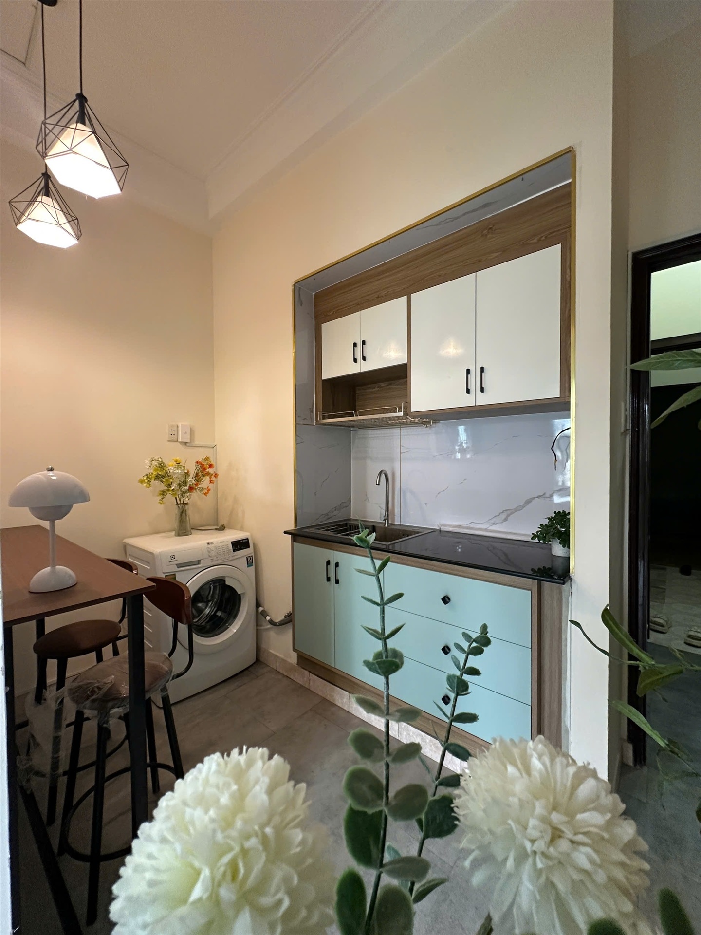 Phòng trọ 1 Phòng ngủ 35m2 tại NA Home Lê Văn Sỹ - Phú Nhuận - Phòng bếp