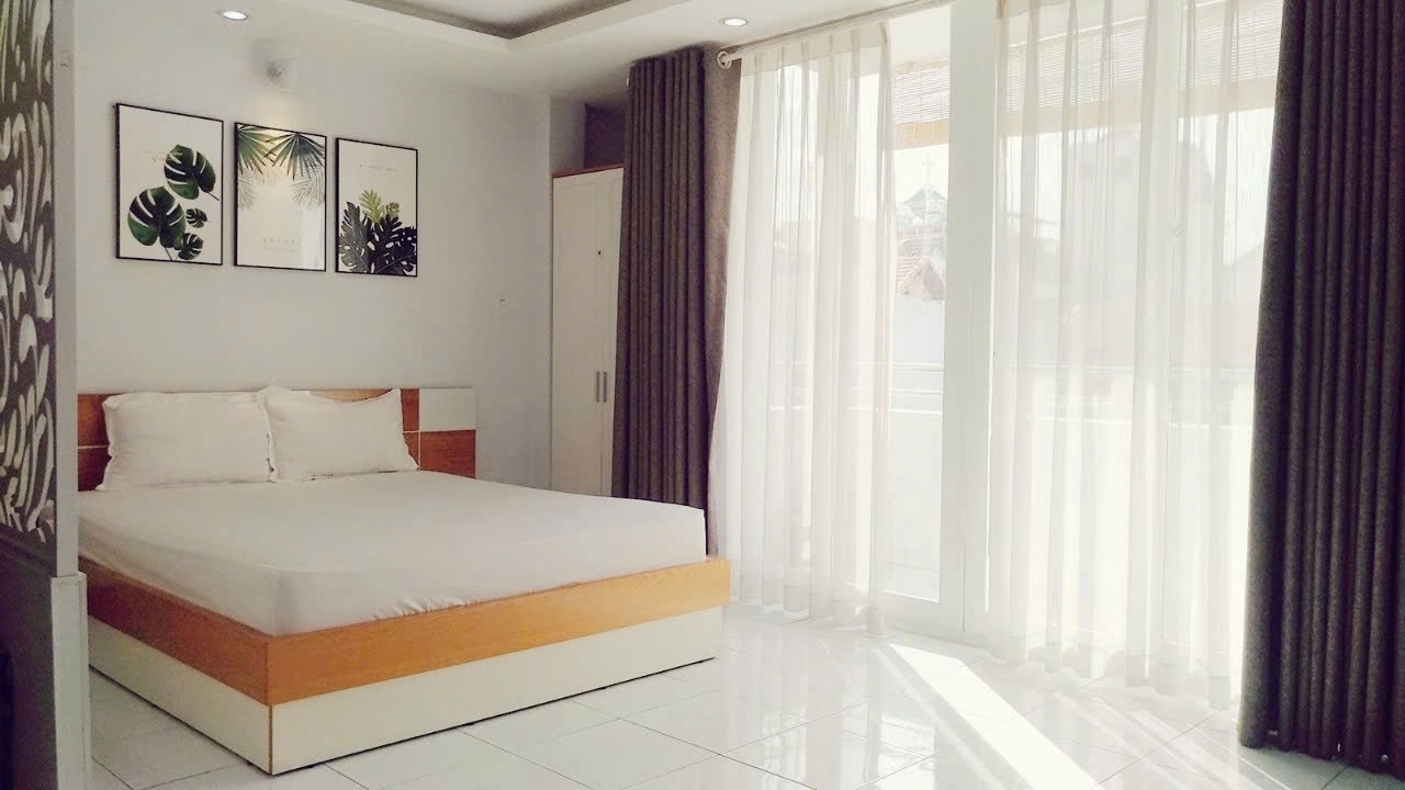 Phòng trọ Studio 45m2 tại Eri Home Lê Văn Sỹ - Phú Nhuận - Phòng ngủ