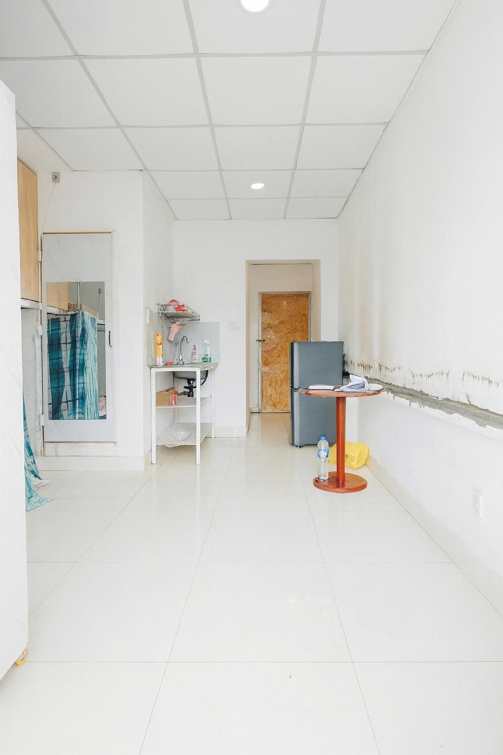 Phòng trọ Studio 30m2 tại REDHOMES Điện Biên Phủ - Bình Thạnh - Phòng khách