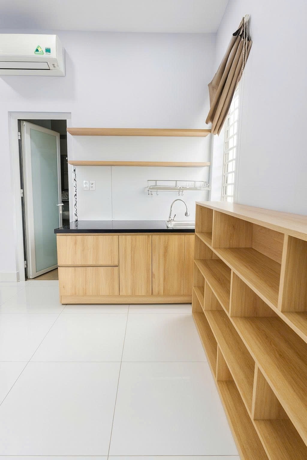 Phòng trọ Studio 30m2 tại REDHOMES Điện Biên Phủ - Bình Thạnh - Phòng bếp