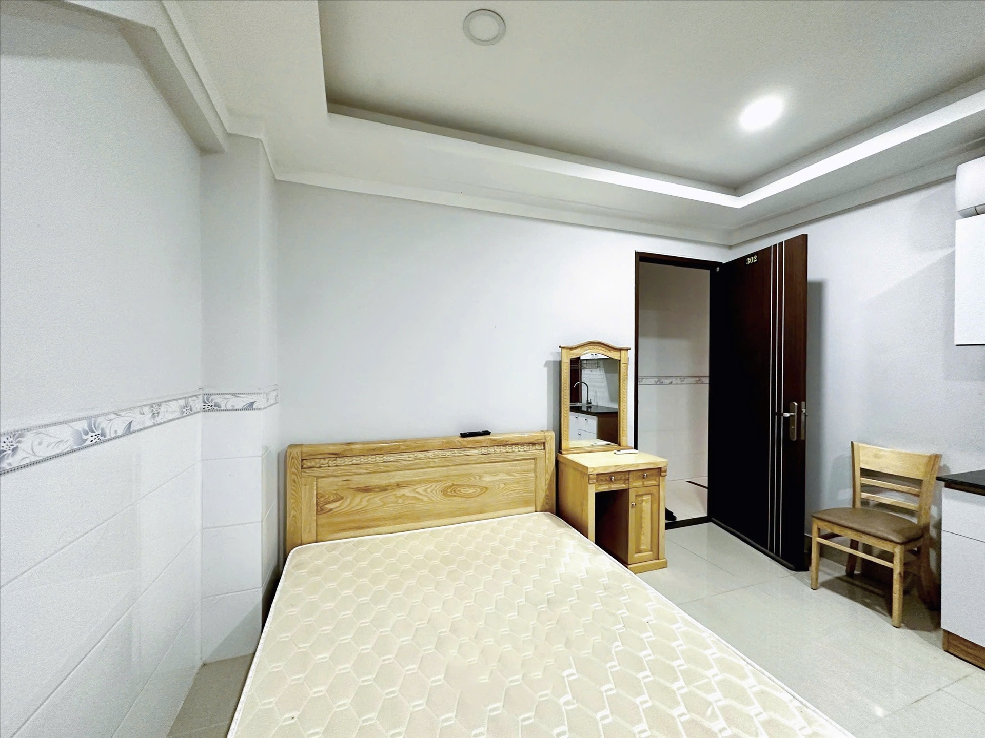 Phòng trọ Studio 25m2 tại John Tran House Nguyễn Trãi - Quận 1 - Phòng ngủ