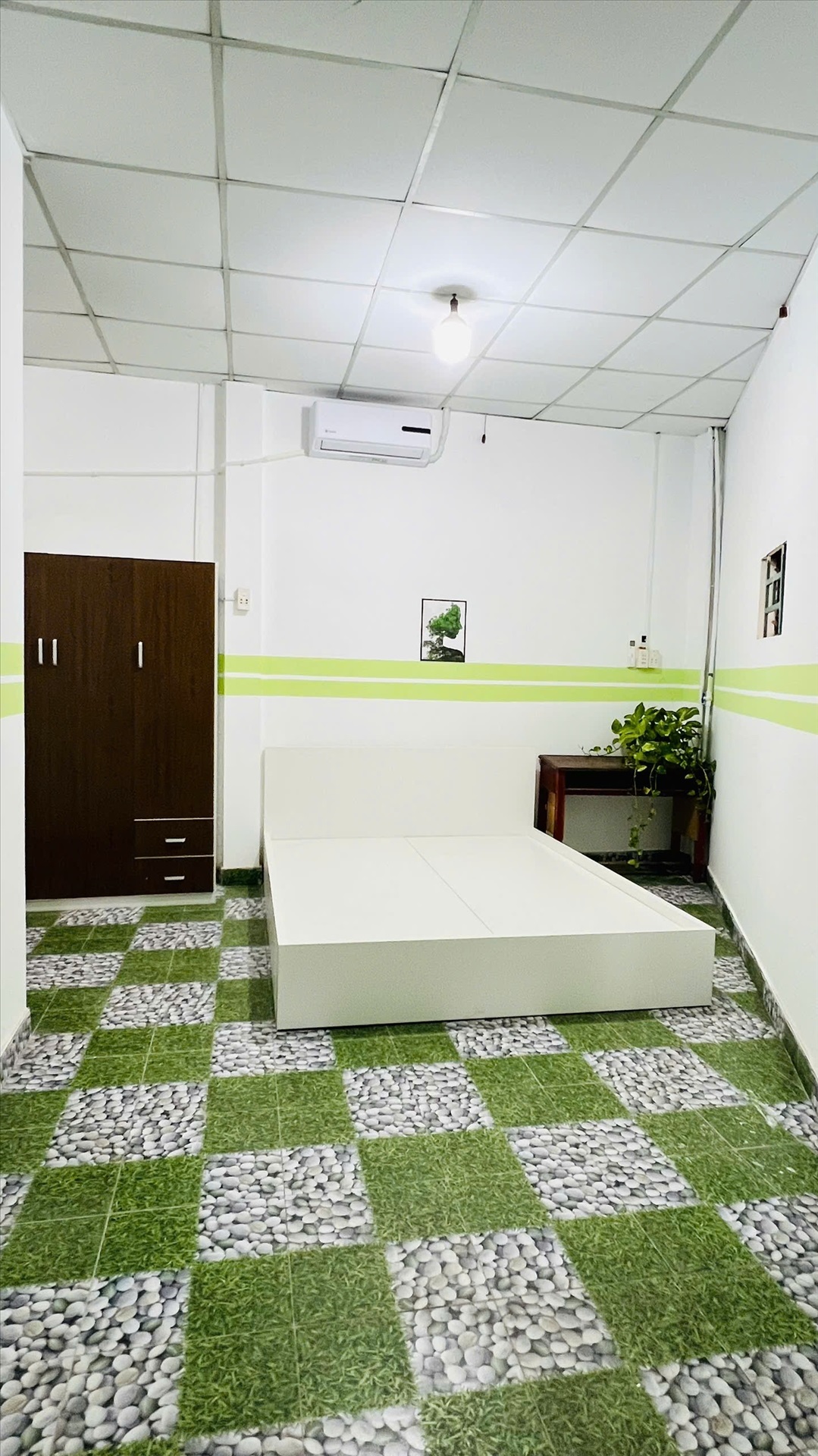 Phòng trọ Studio 25m2 tại CVN House Tân Chánh Hiệp - Quận 12 - Phòng ngủ