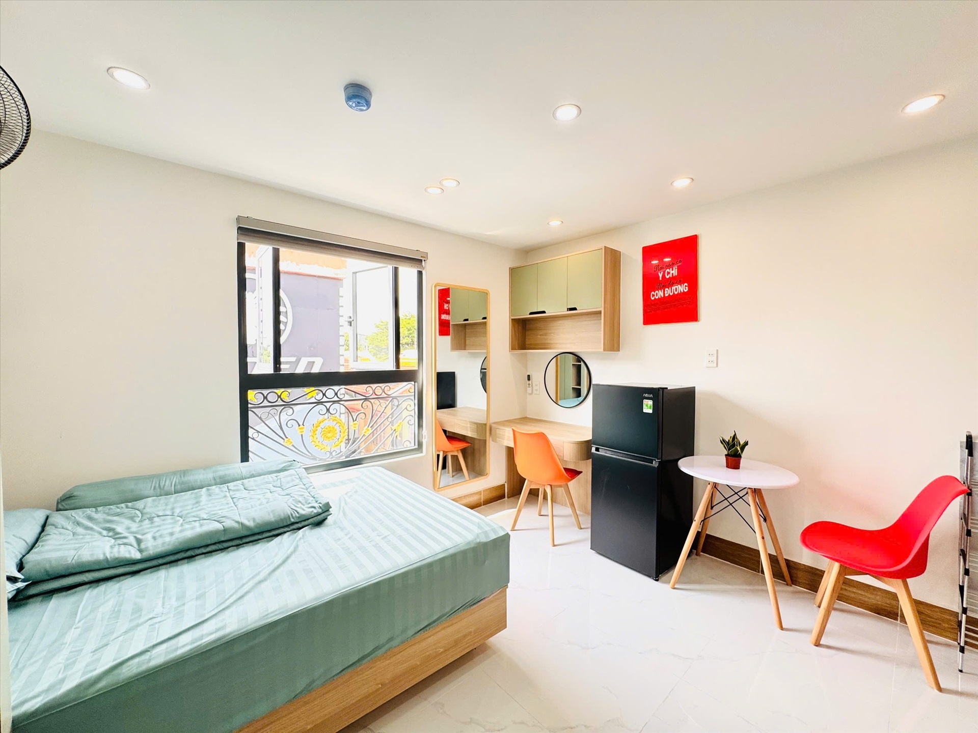 Phòng trọ Studio 25m2 tại Xuân Phát Apartment Đường số 4 - Gò Vấp - Phòng ngủ