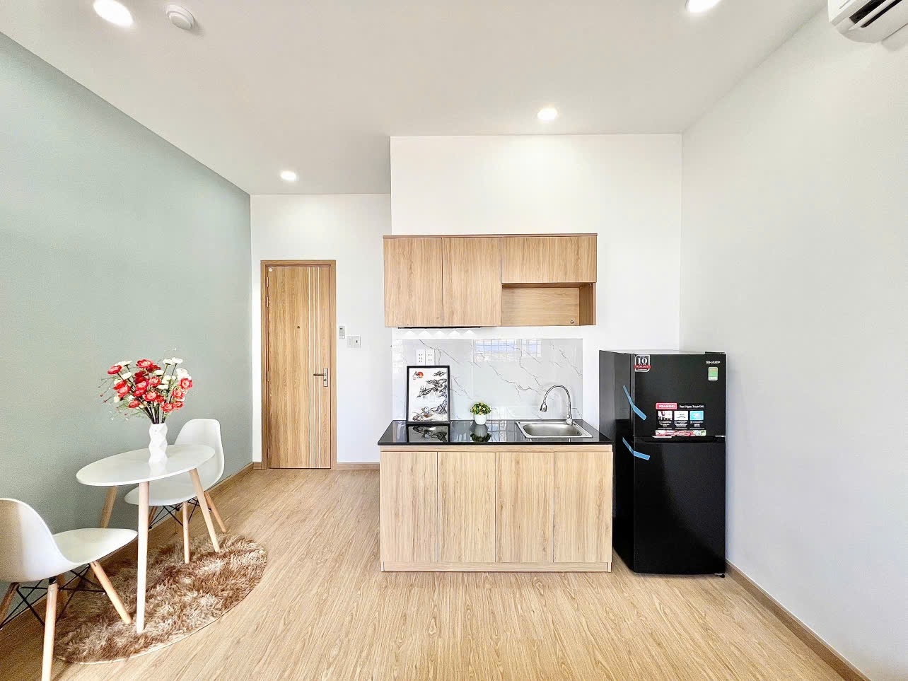 Phòng trọ Studio 30m2 tại Lacasa Lạc Long Quân - Tân Bình - Phòng ngủ