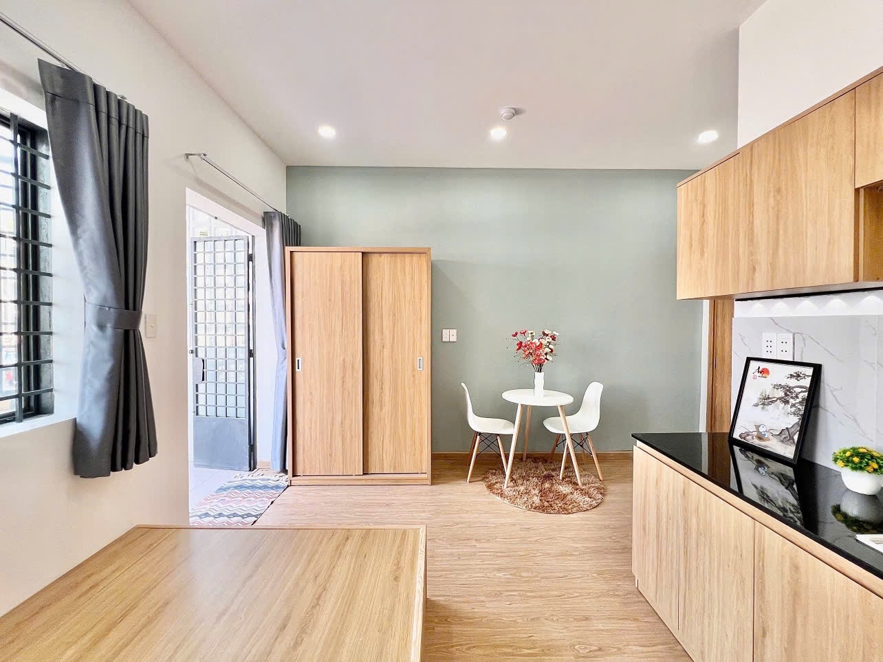 Phòng trọ Studio 30m2 tại Lacasa Lạc Long Quân - Tân Bình - Phòng tắm