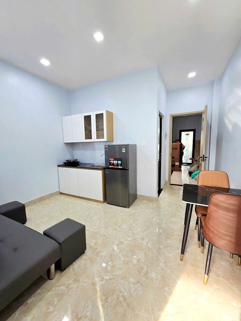Phòng trọ 1 Phòng ngủ 35m2 tại TA House Nguyễn Thiện Thuật - Bình Thạnh - Phòng bếp