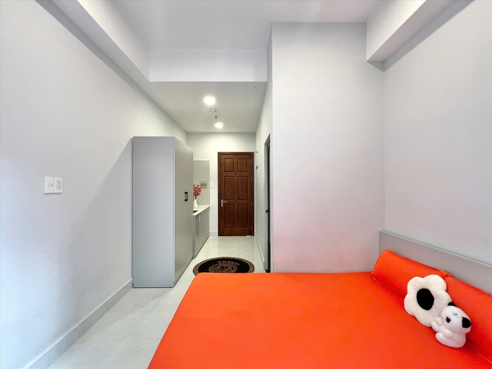 Phòng trọ Studio 20m2 tại MH Home Cộng Hòa - Tân Bình - Phòng ngủ