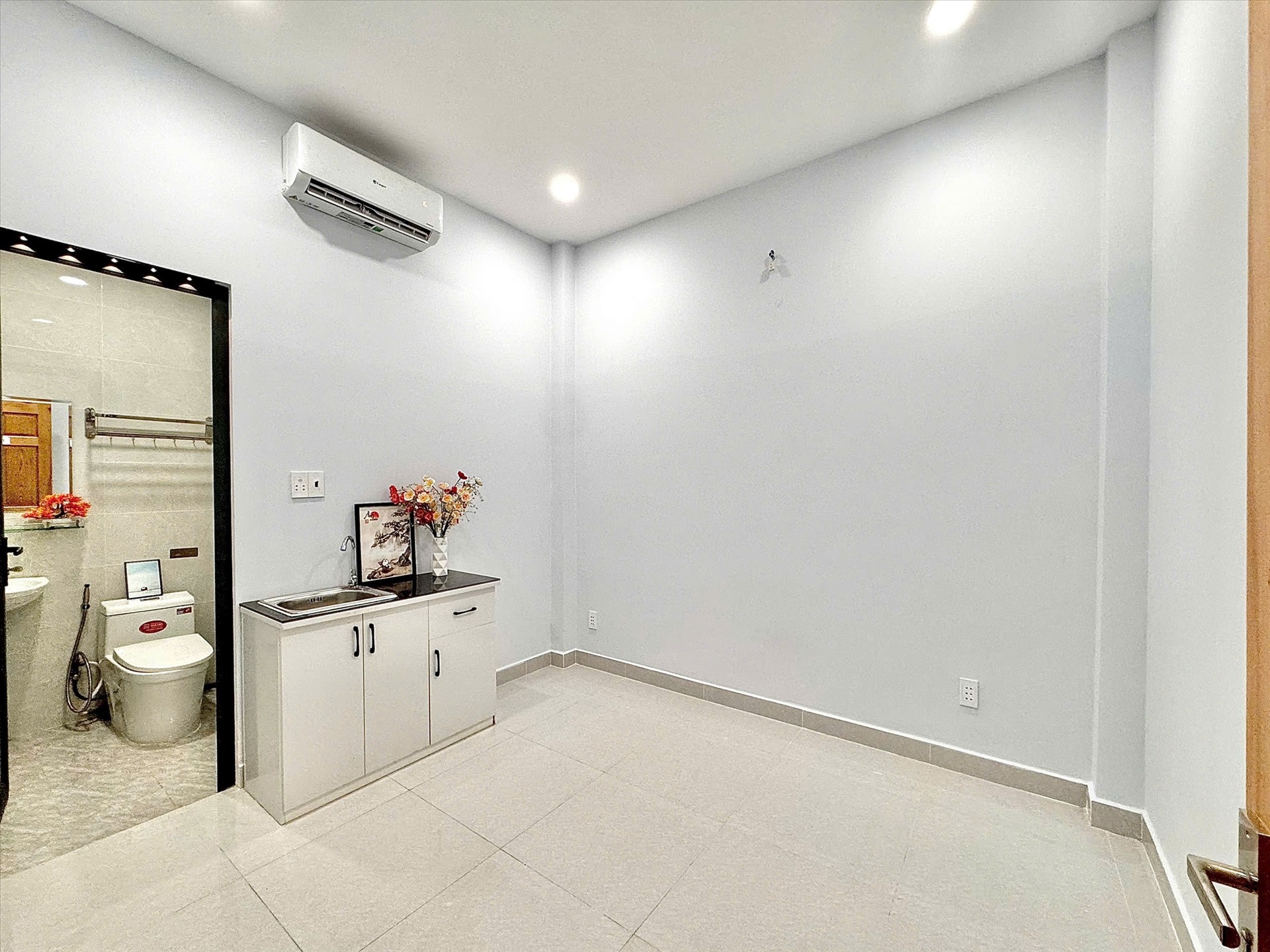 Phòng trọ Studio 20m2 tại Lacasa Năm Châu - Tân Bình - Phòng bếp