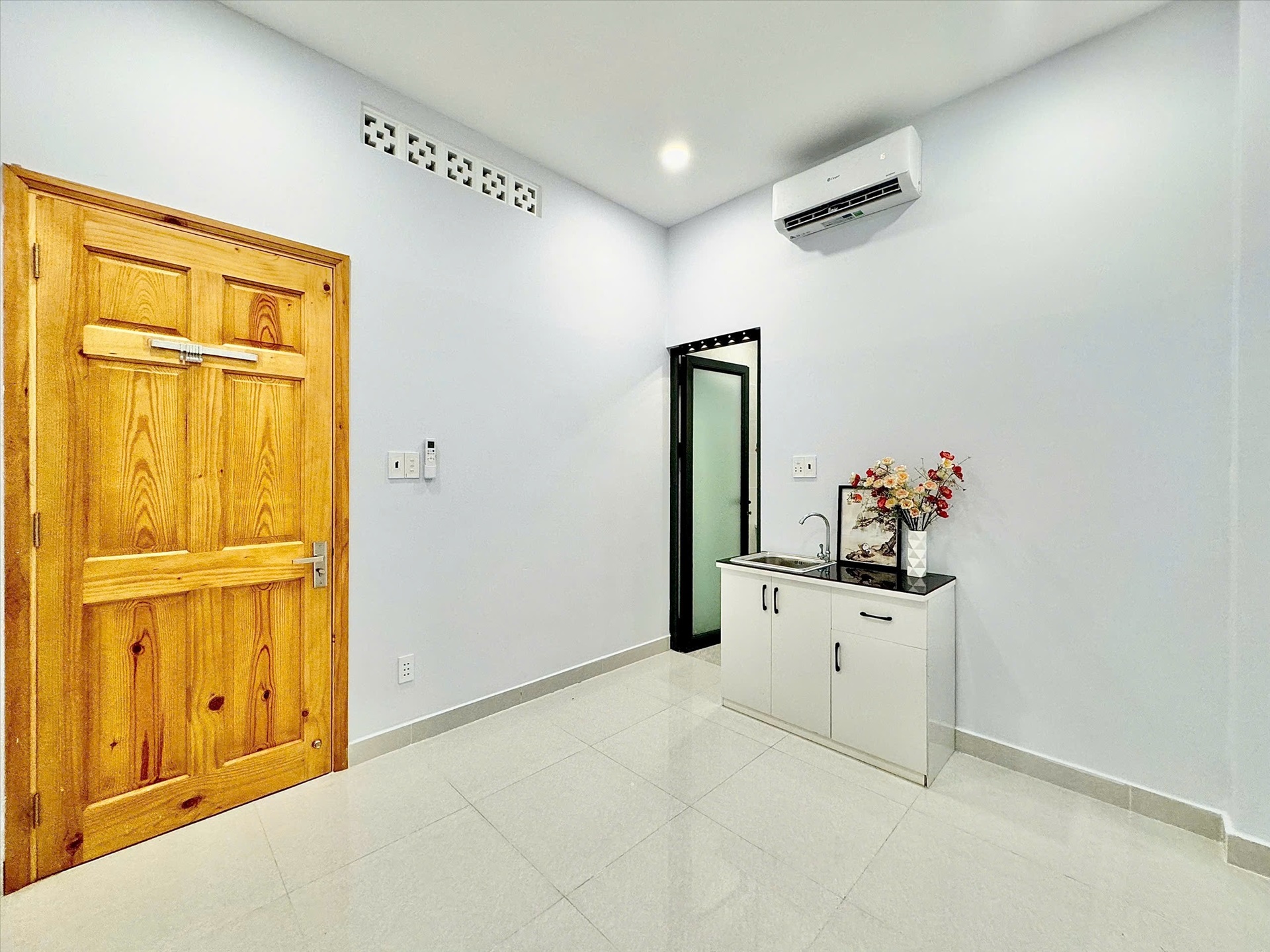 Phòng trọ Studio 20m2 tại Lacasa Năm Châu - Tân Bình - Phòng bếp