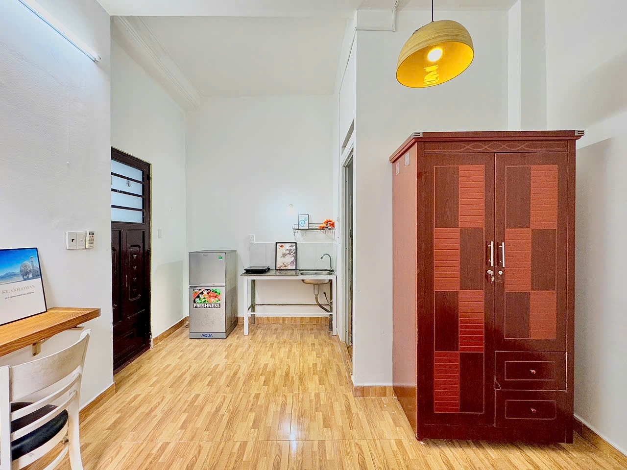 Phòng trọ 1 Phòng ngủ 25m2 tại Lacasa Home Nguyễn Kiệm - Phú Nhuận - Góc làm việc