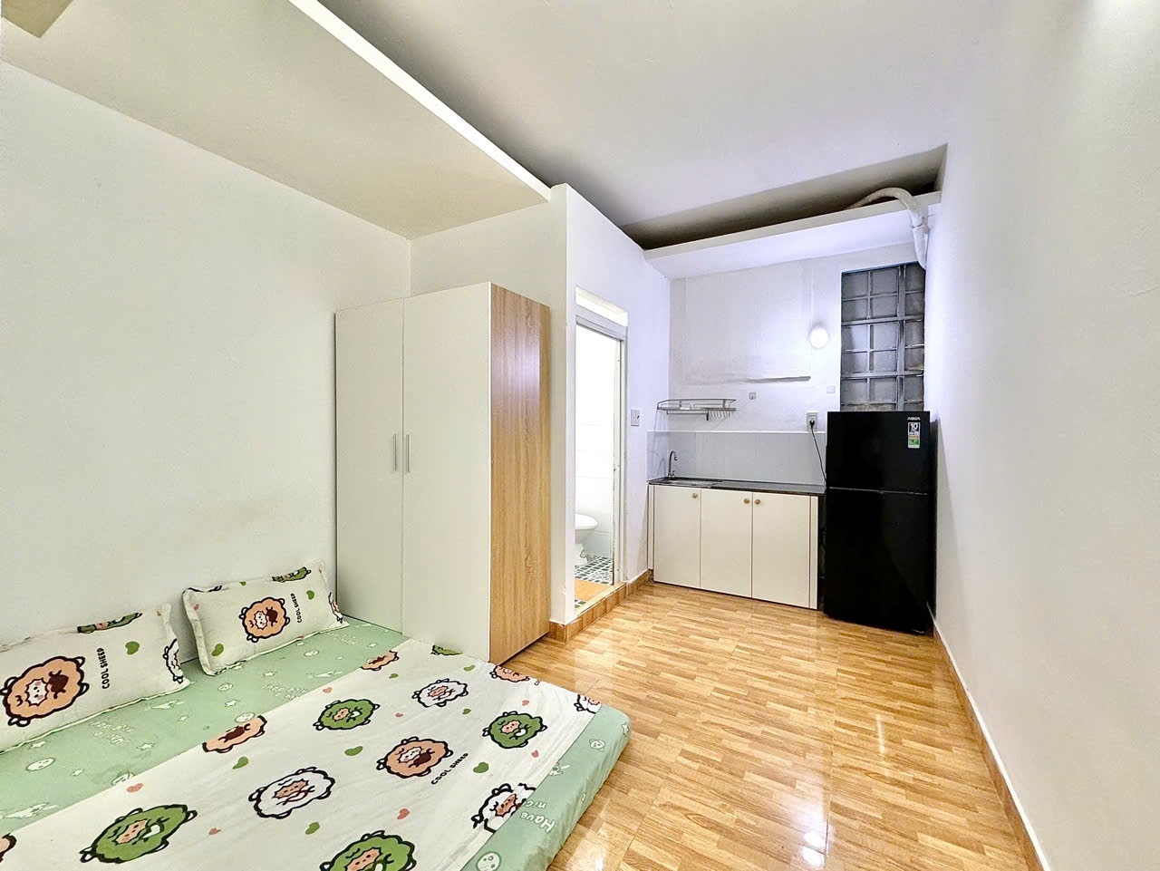 Phòng trọ 1 Phòng ngủ 25m2 tại Lacasa Home Nguyễn Kiệm - Phú Nhuận - Phòng ngủ