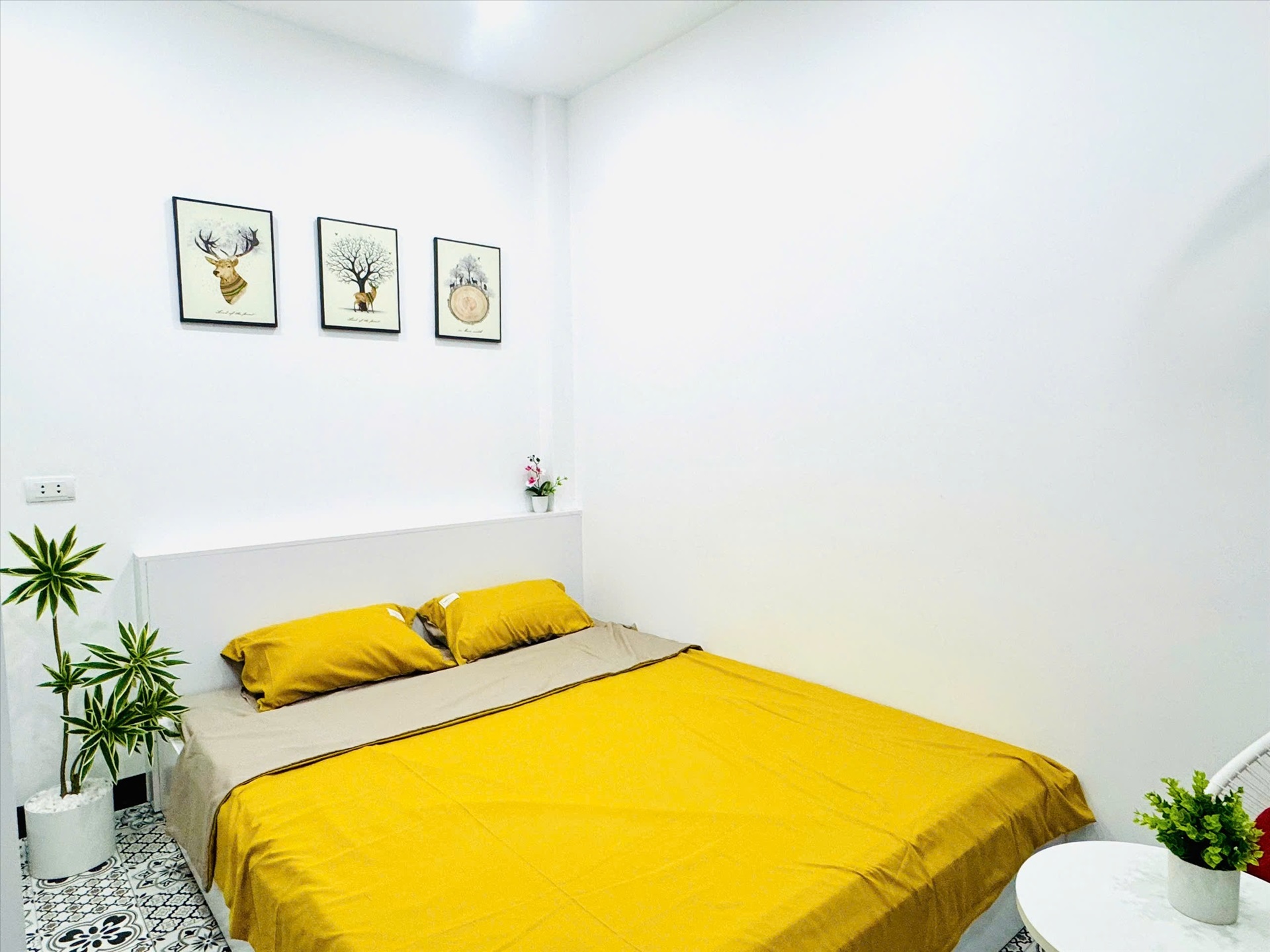 Phòng trọ Studio 22m2 tại Vihome Plus Trung Liệt - Đống Đa - Phòng ngủ