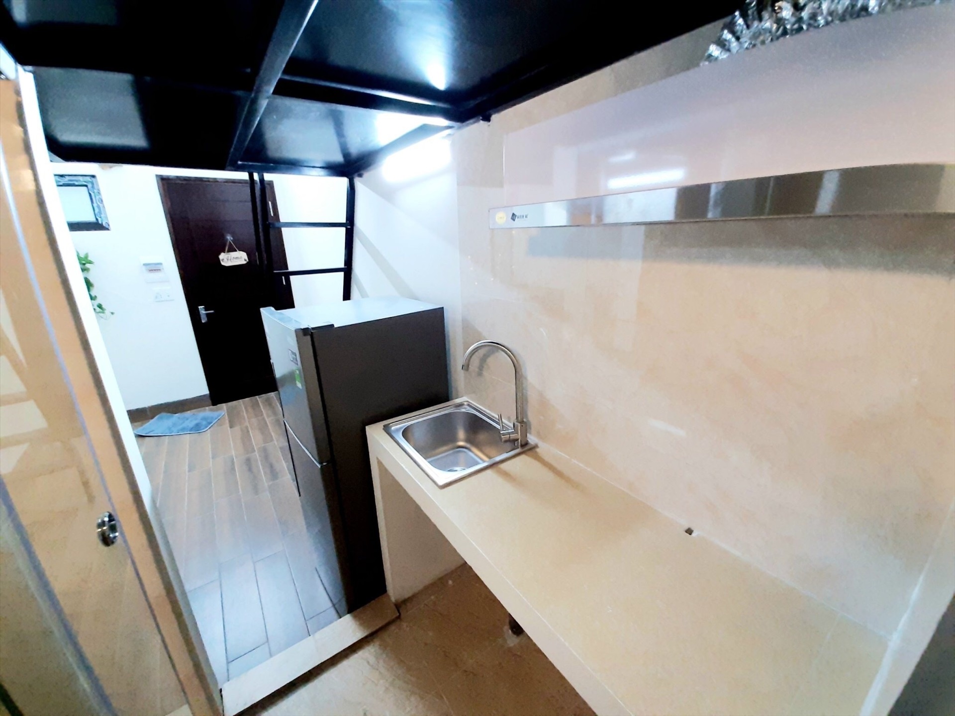 Phòng trọ Duplex 20m2 tại Akaland Phùng Hưng - Hà Đông - Phòng bếp