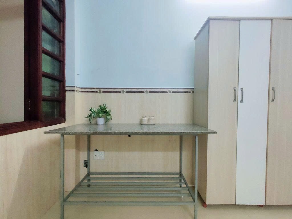 Phòng trọ Studio 25m2 tại PTC House Lê Văn Huân - Tân Bình - Phòng bếp