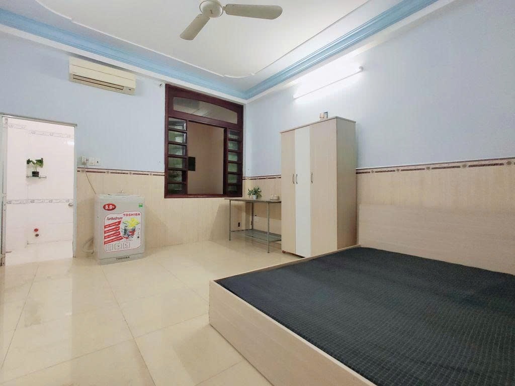 Phòng trọ Studio 25m2 tại PTC House Lê Văn Huân - Tân Bình - Phòng ngủ