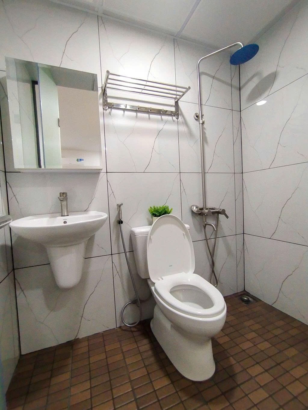 Phòng trọ Studio 25m2 tại PTC House 2 Nguyễn Văn Đậu - Phú Nhuận - Phòng tắm