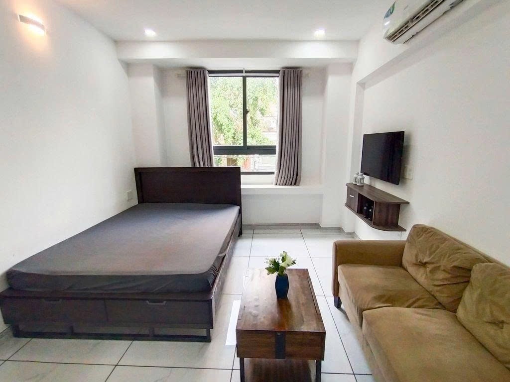 Phòng trọ Studio 25m2 tại PTC House 2 Nguyễn Văn Đậu - Phú Nhuận - Phòng ngủ