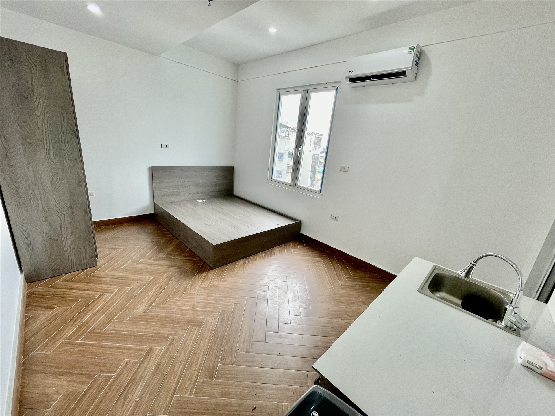 Phòng trọ Studio 35m2 tại DH House Cầu Giấy - Cầu Giấy - Phòng ngủ