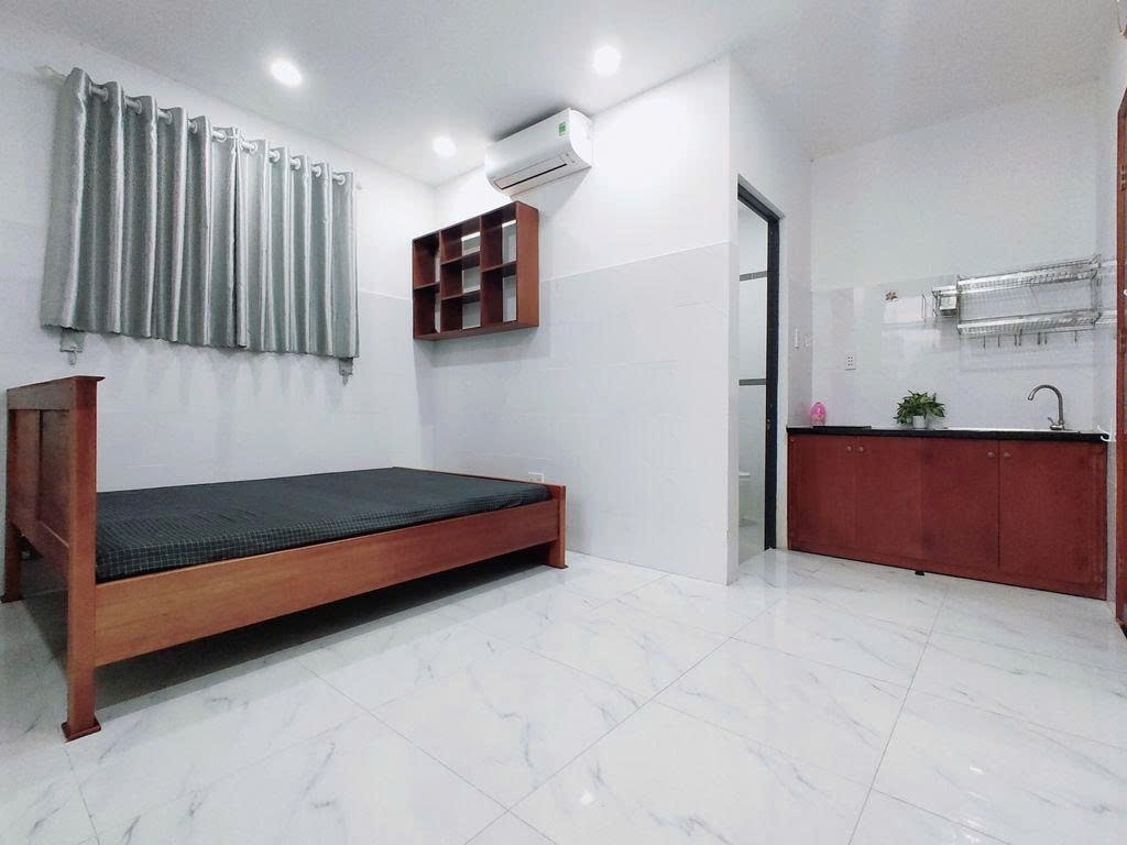 Phòng trọ Studio 20m2 tại PTC House Thoại Ngọc Hầu - Tân Phú - Phòng ngủ