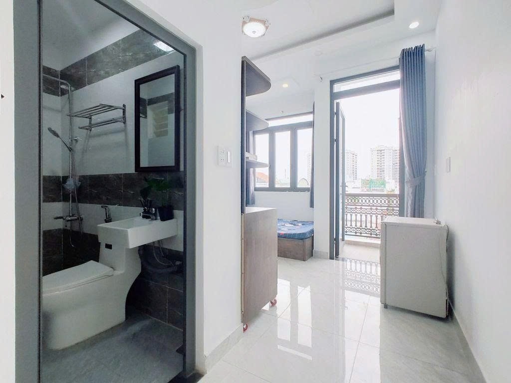 Phòng trọ Studio 20m2 tại PTC House Quách Hữu Nghiêm - Tân Phú - Phòng ngủ