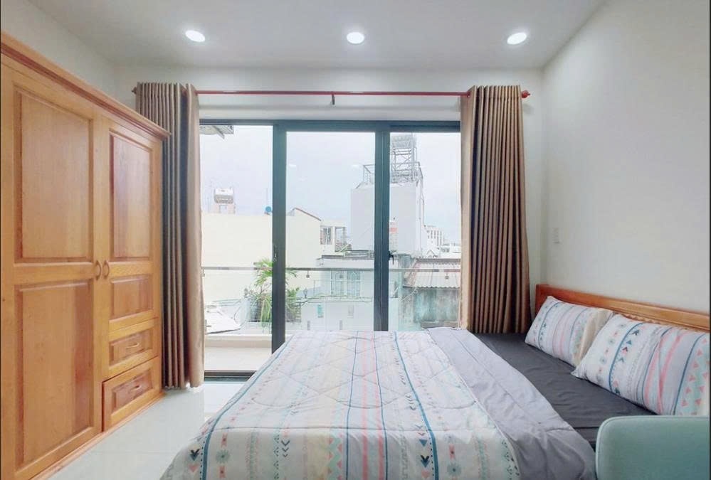 Phòng trọ Studio 35m2 tại PTC House 2 Nguyễn Văn Đậu - Bình Thạnh - Phòng ngủ