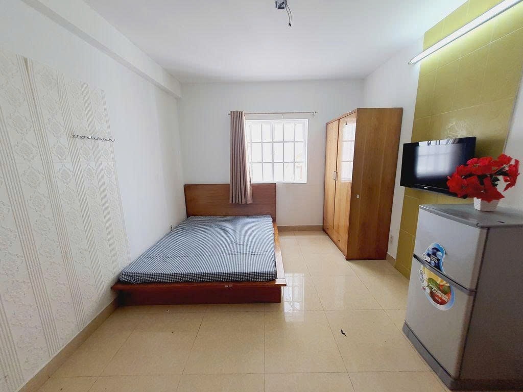 Phòng trọ Studio 20m2 tại PTC House Phan Chu Trinh - Bình Thạnh - Phòng ngủ