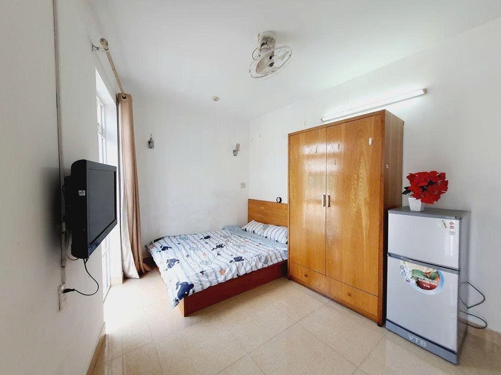 Phòng trọ Studio 25m2 tại PTC House Phan Chu Trinh - Bình Thạnh - Phòng ngủ
