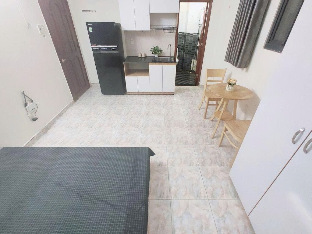 Phòng trọ Studio 25m2 tại PTC House Bình Giã - Tân Bình - Phòng ngủ