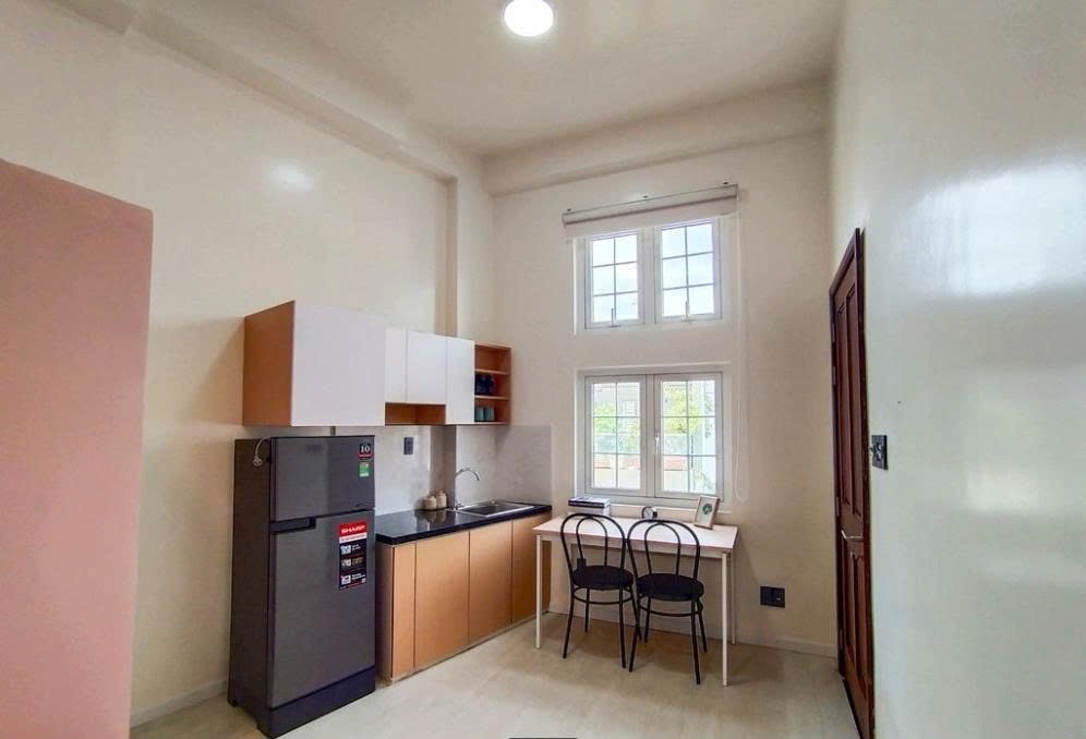 Phòng trọ Studio 30m2 tại PTC House Lê Quang Định - Bình Thạnh - Phòng bếp