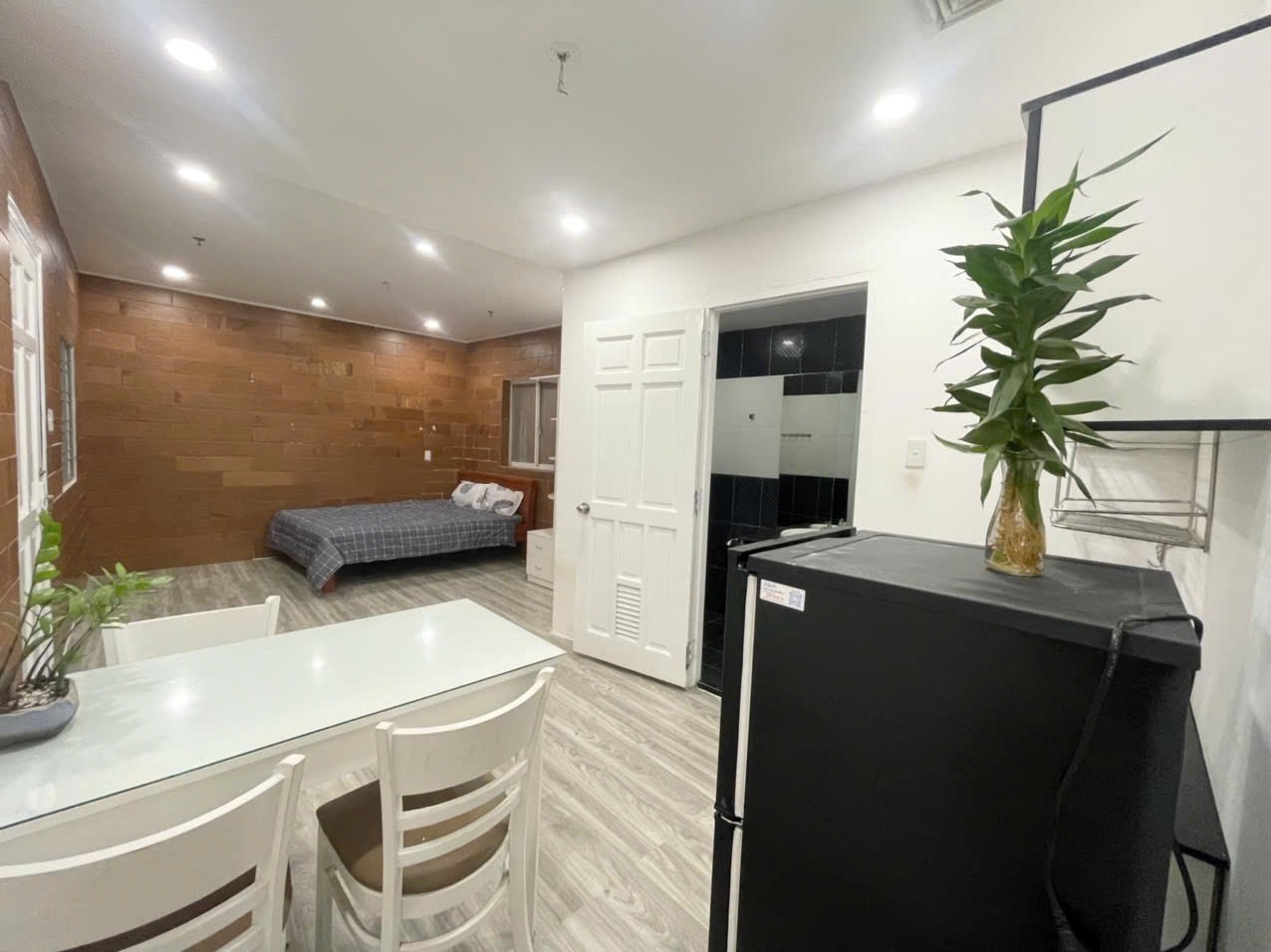 Phòng trọ Studio 30m2 tại CM House Bạch Đằng - Tân Bình - Phòng ngủ