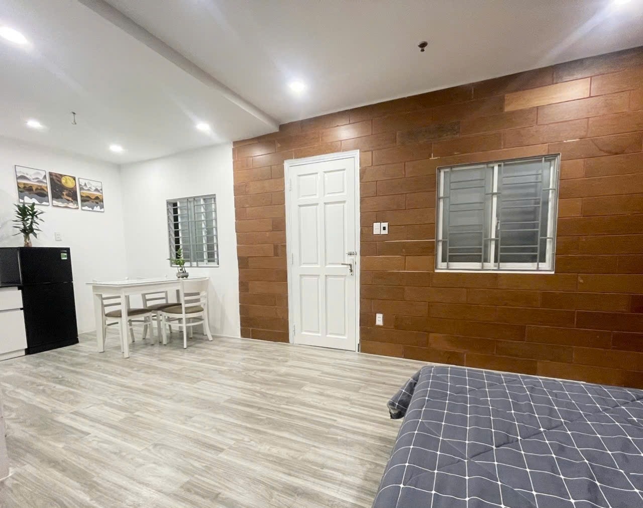 Phòng trọ Studio 30m2 tại CM House Bạch Đằng - Tân Bình - Phòng ngủ