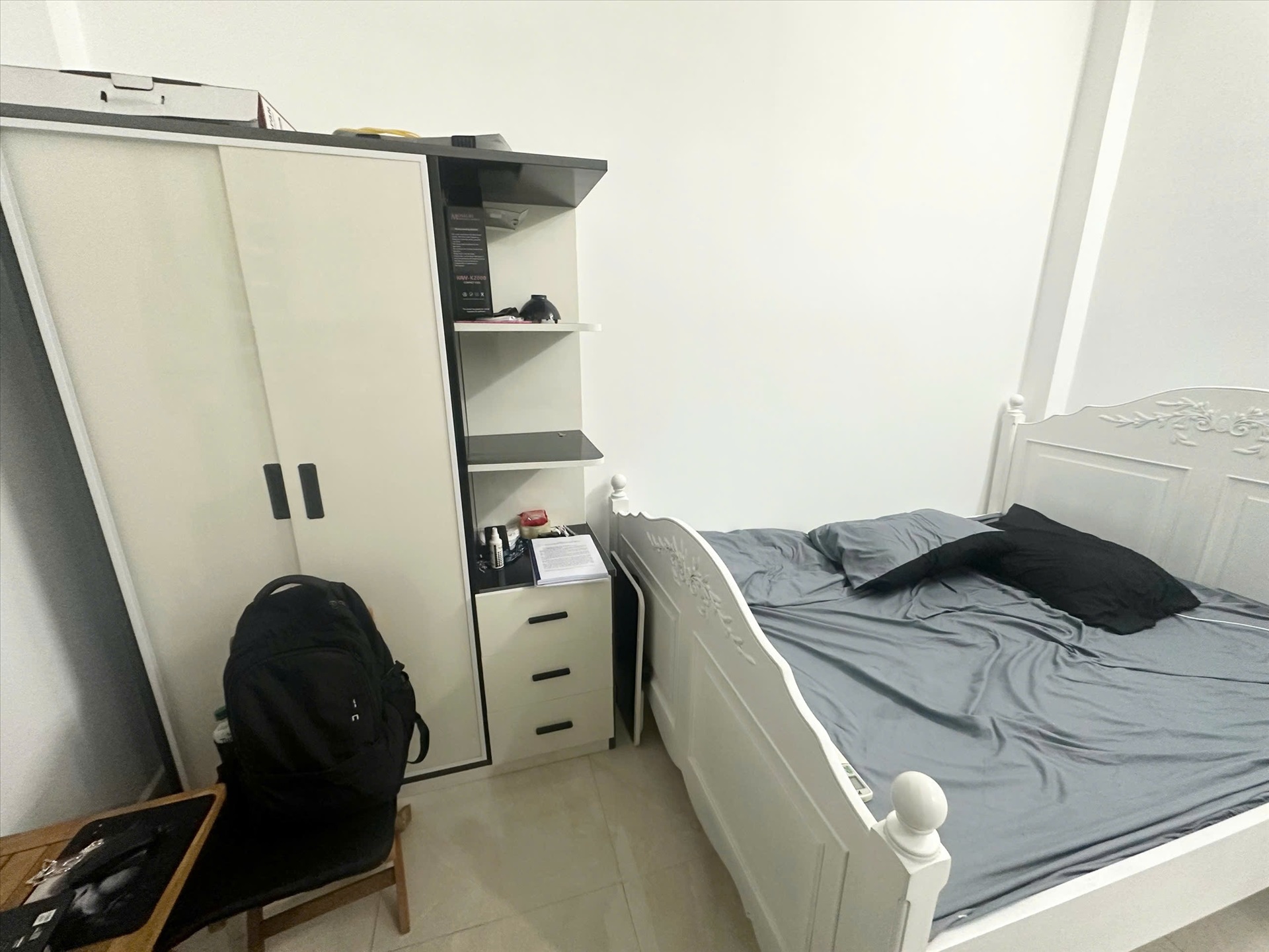 Phòng trọ Studio 25m2 tại AT Home Đồng Xoài - Tân Bình - Phòng ngủ