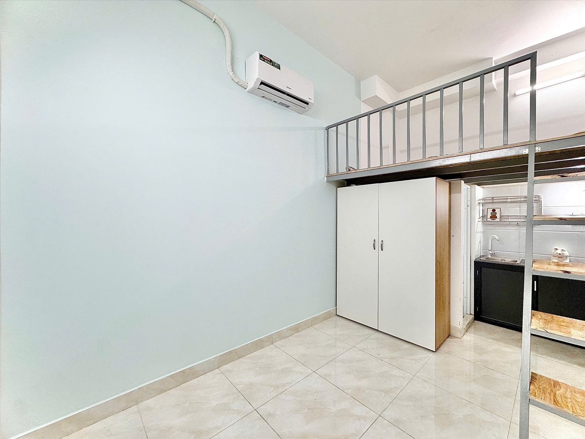 Phòng trọ Duplex 25m2 tại TP House Nguyễn Phúc Chu - Tân Bình - Phòng ngủ