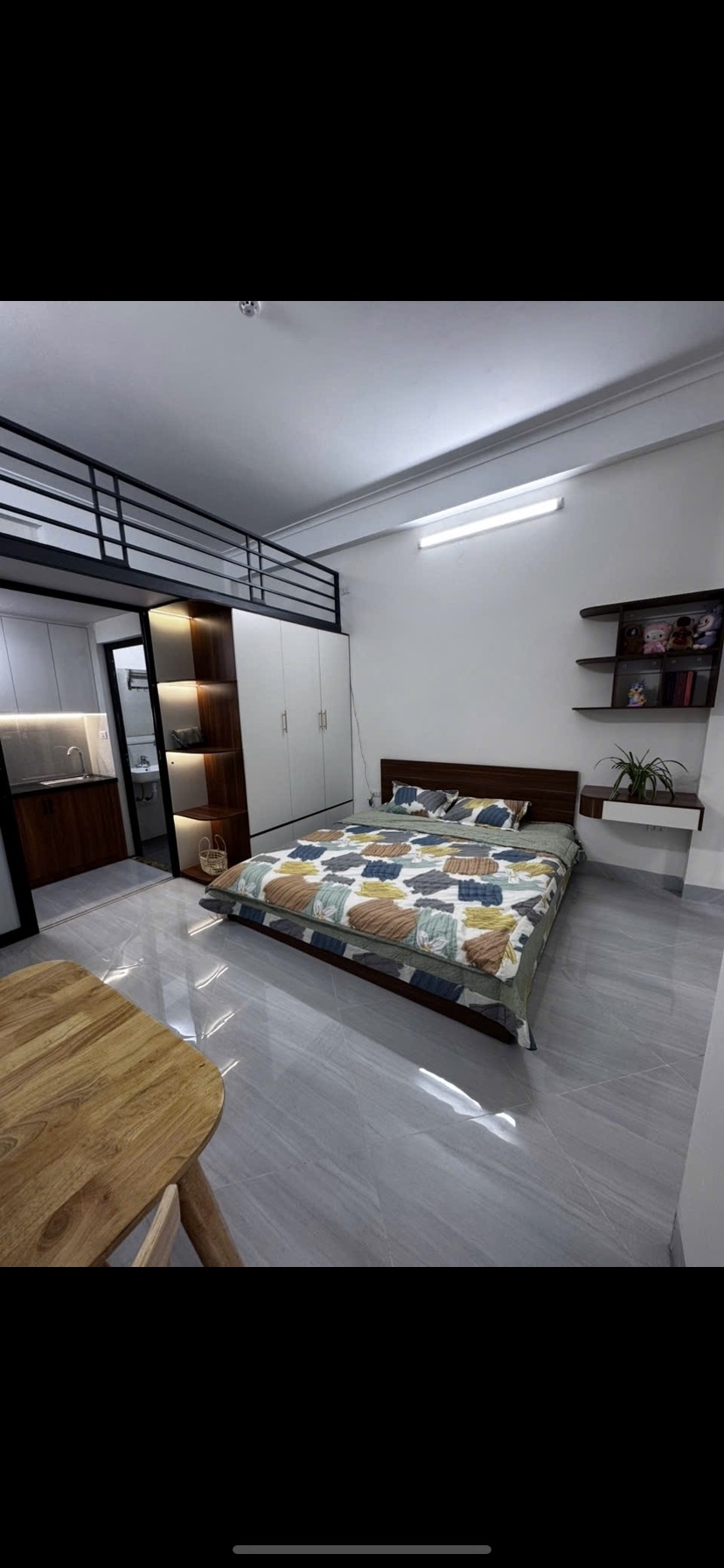 Phòng trọ Duplex 40m2 tại KC Land 4 Trần Duy Hưng - Cầu Giấy  - Phòng ngủ